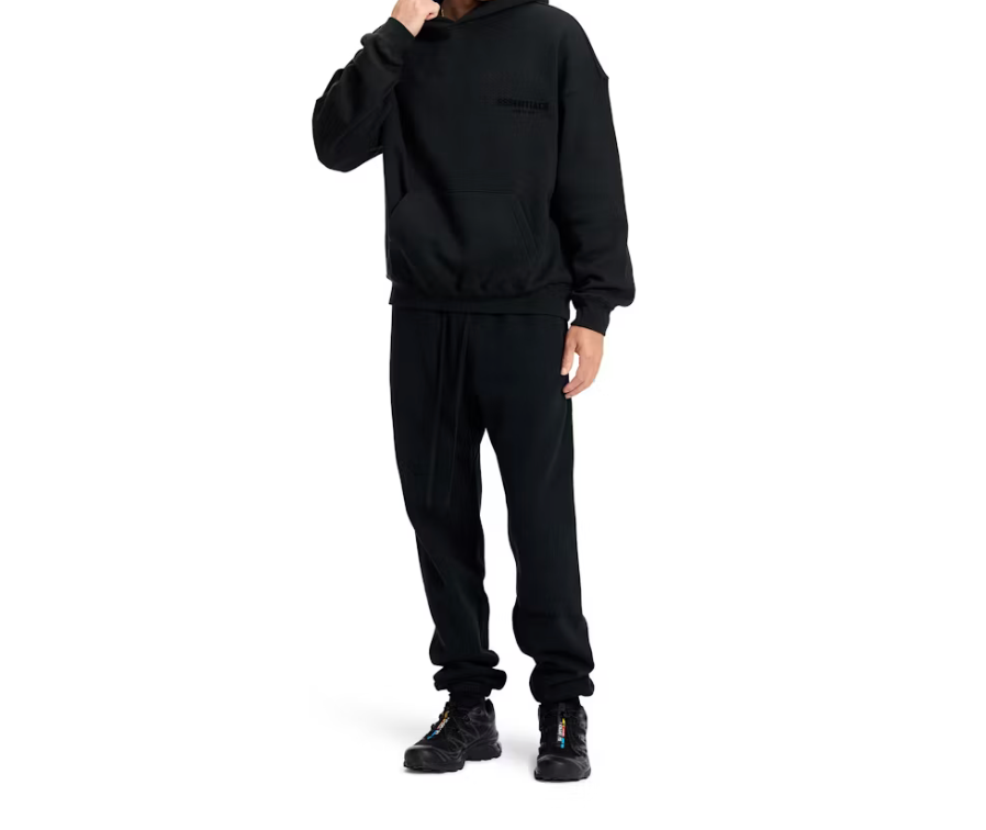 Fear of God Essentials Hoodie Black