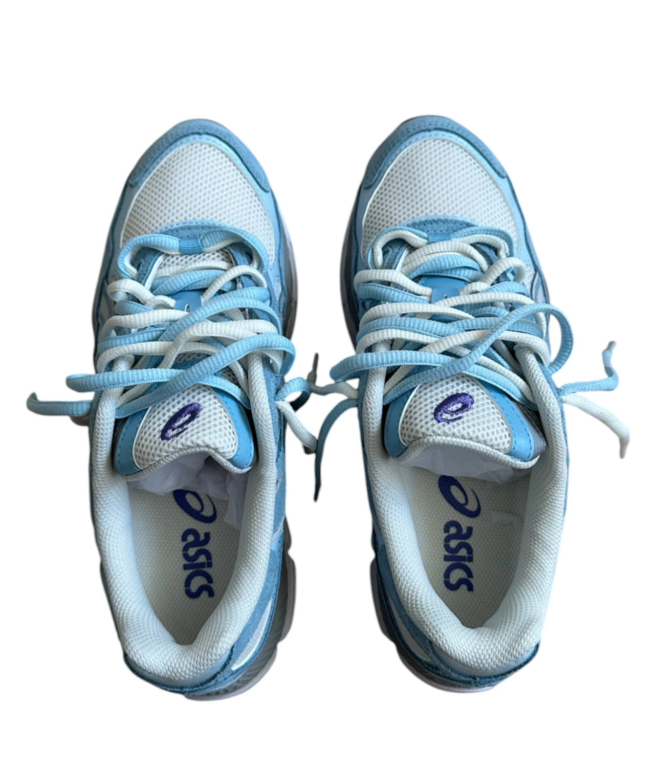 ASICS Gel-NYC-Cream Arctic Sky Double Laces