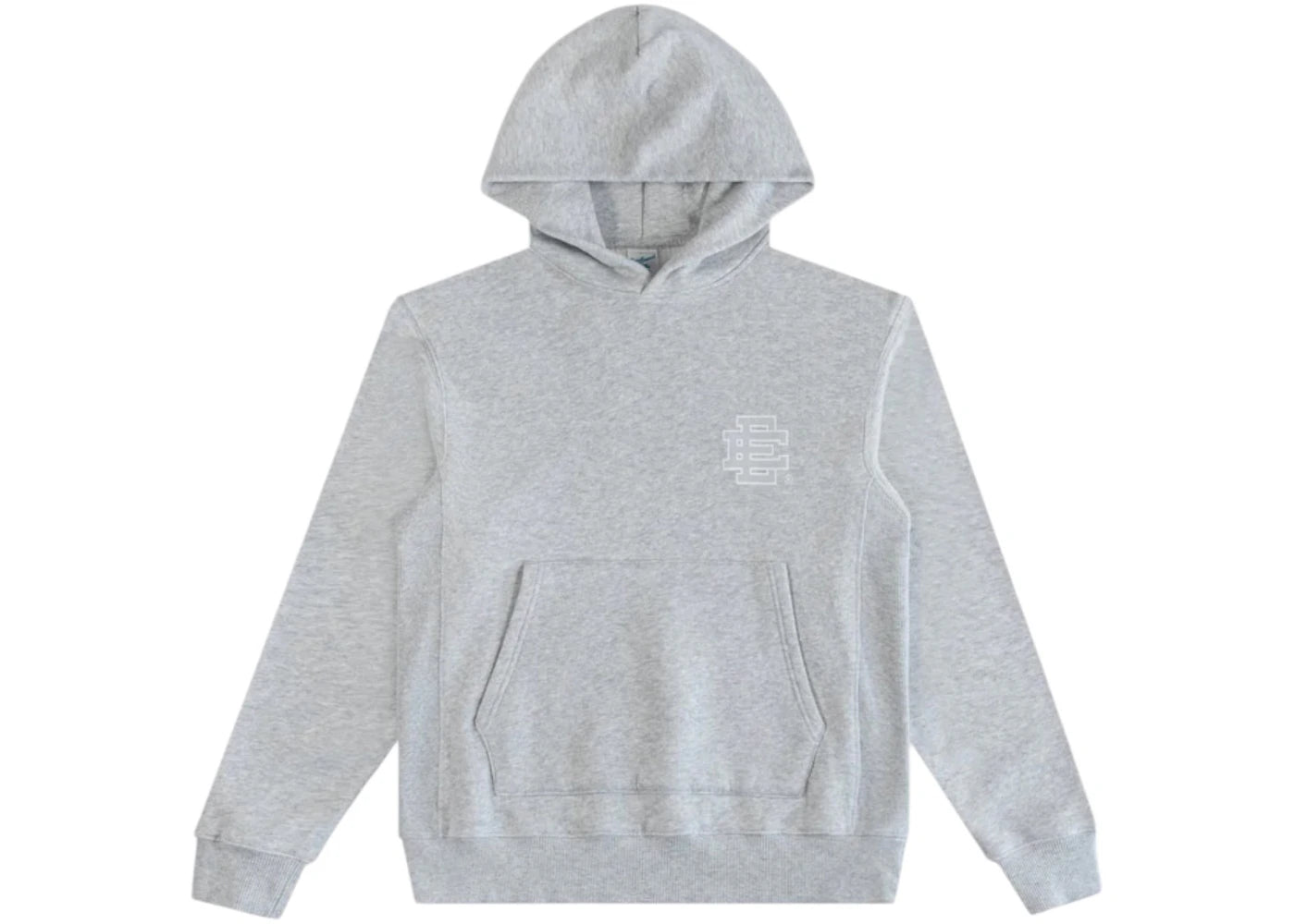 Sweat à capuche basique Eric Emanuel EE (AH24) - Gris/Blanc