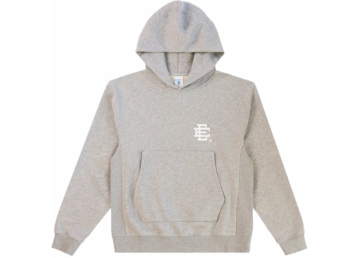 Eric Emanuel EE Basic Hoodie-Heather Grey/White