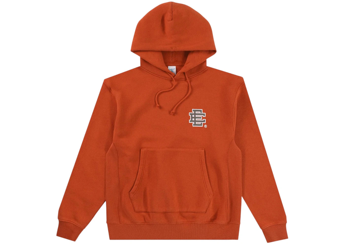 Eric Emanuel EE Basic Hoodie-Orange/Grey
