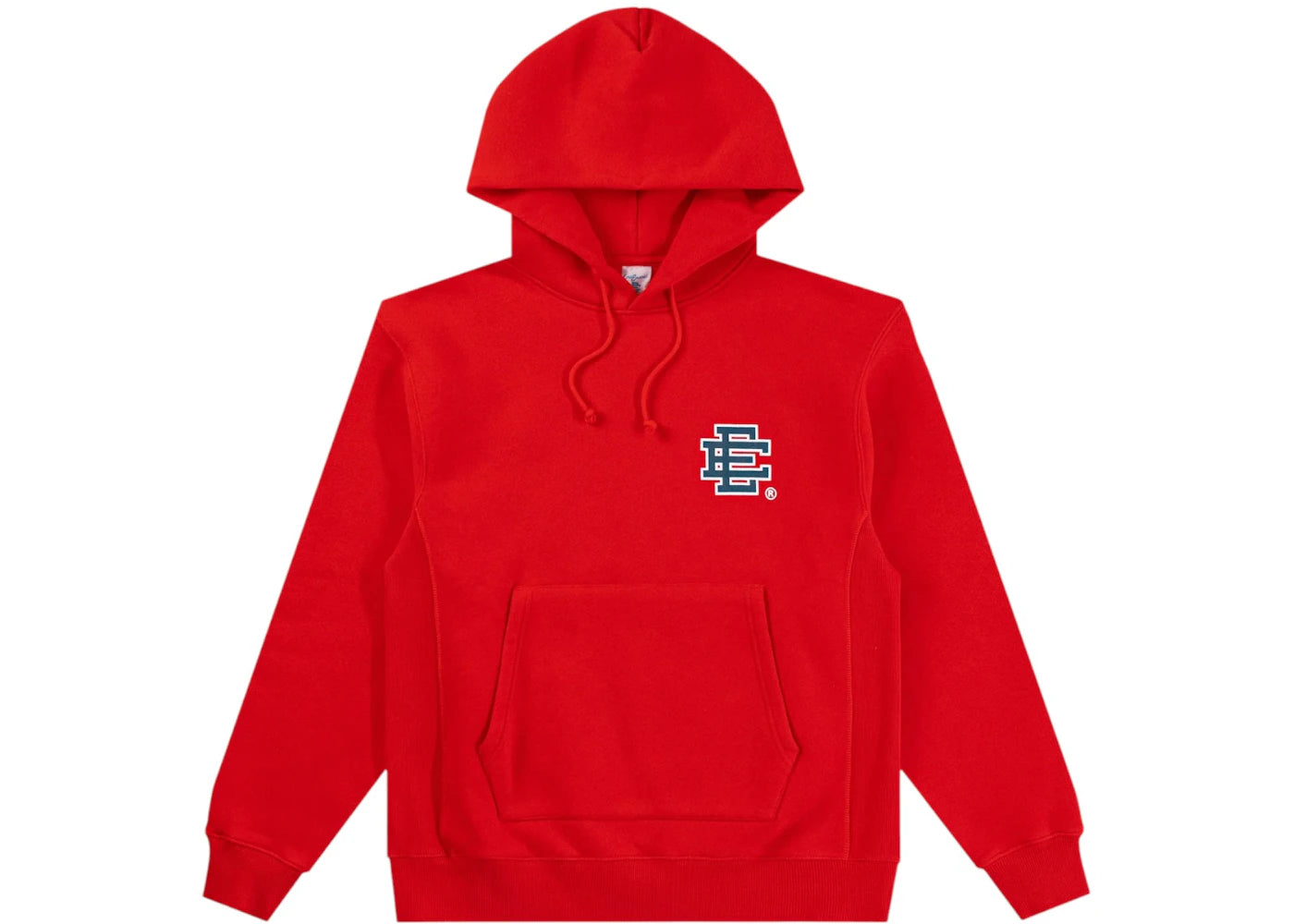 Eric Emanuel EE Basic Hoodie-Red/Navy