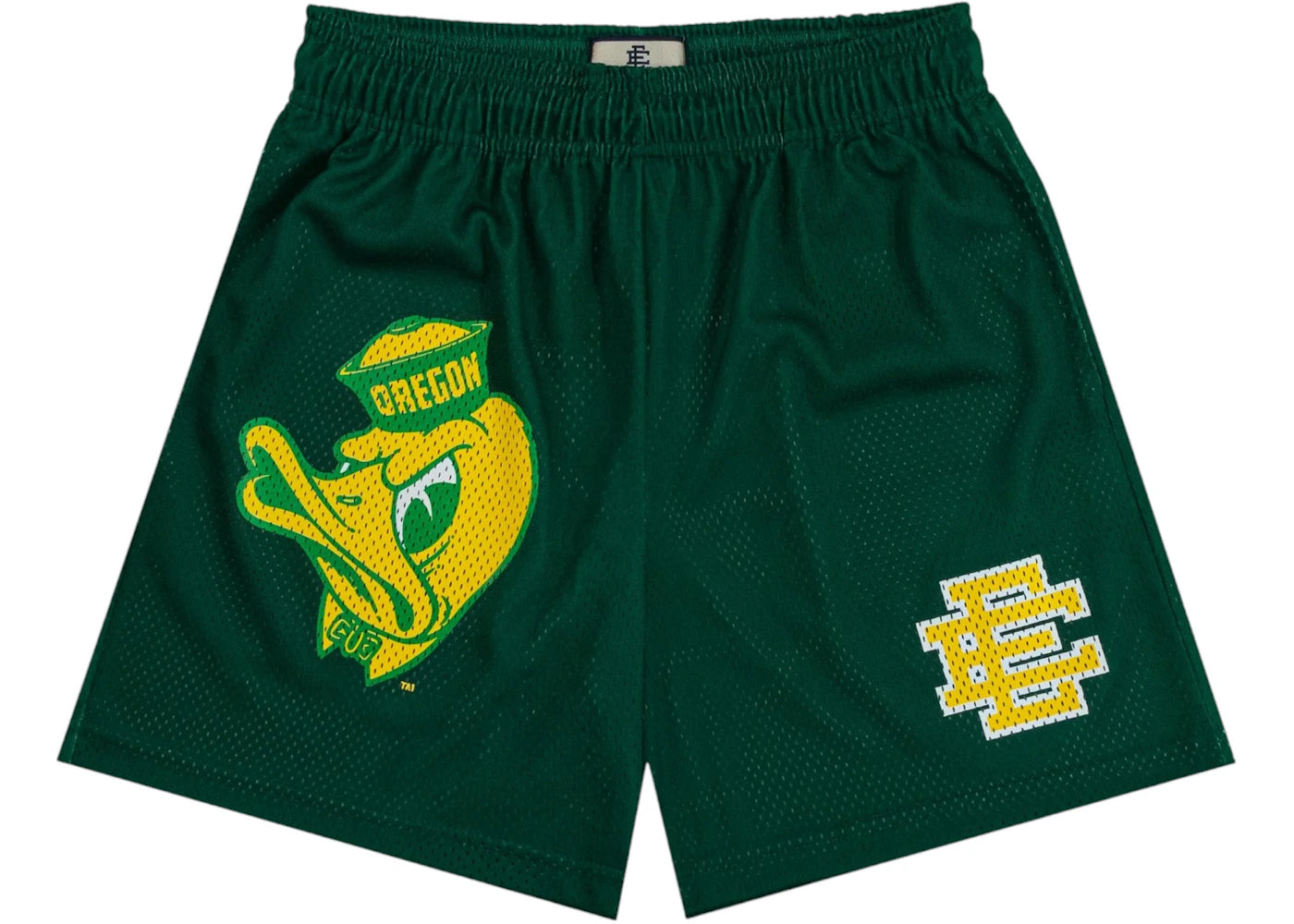 Eric Emanuel EE Basic University of Oregon Short-Green/Yellow EE