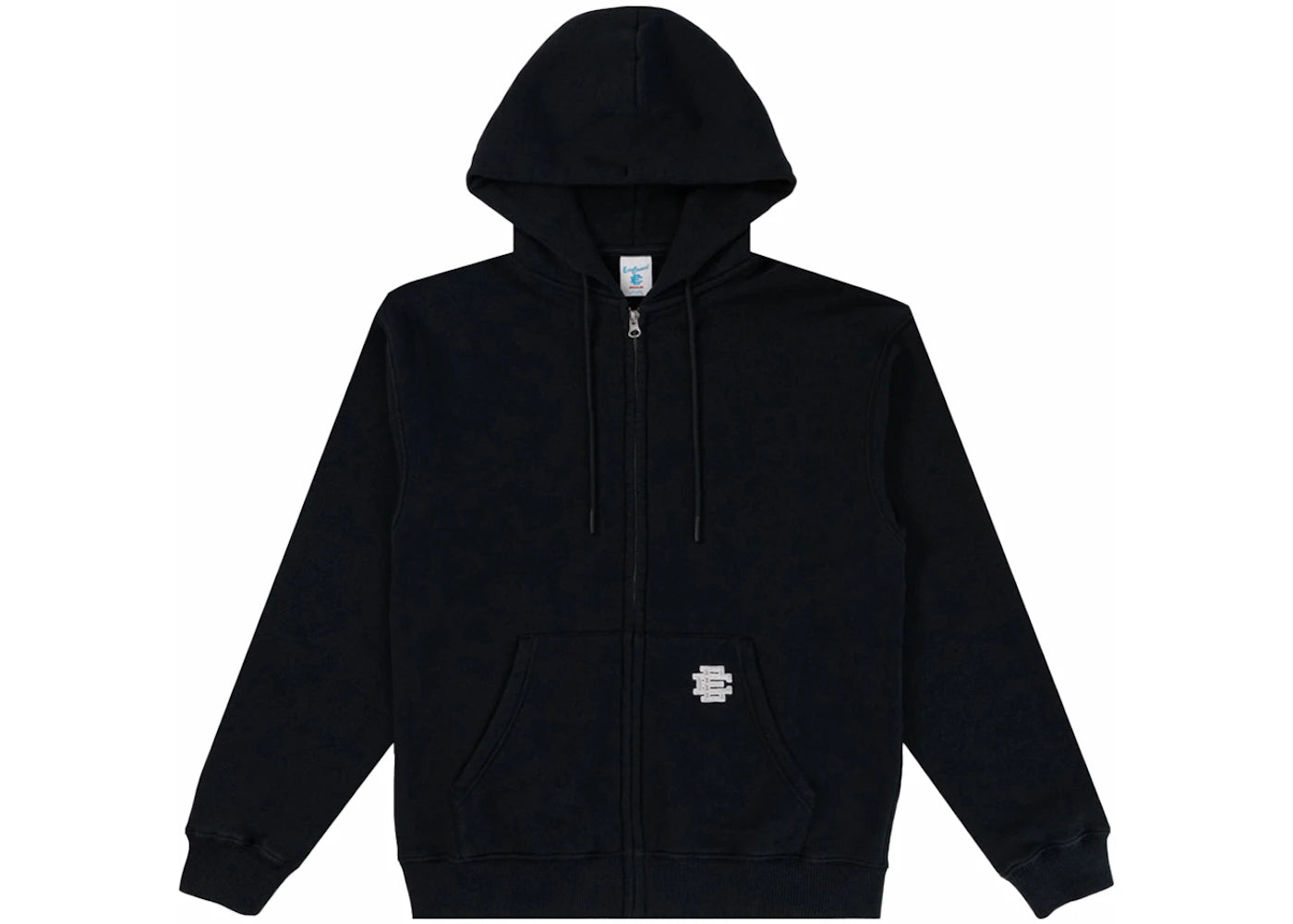 Eric Emanuel EE Full Zip Hoodie-Black/Grey