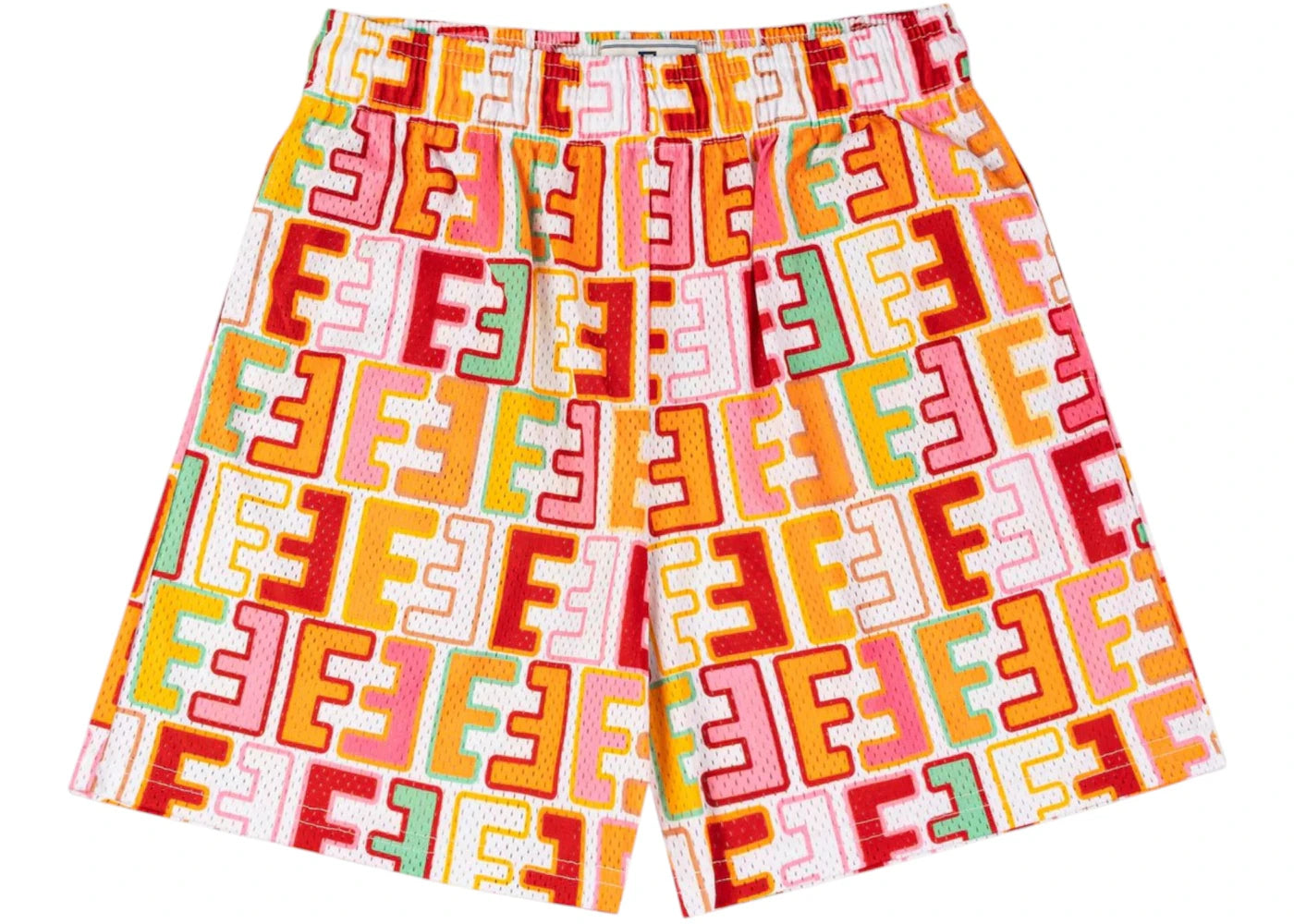 Eric Emanuel EE Pattern Basic Short White/Multicolor