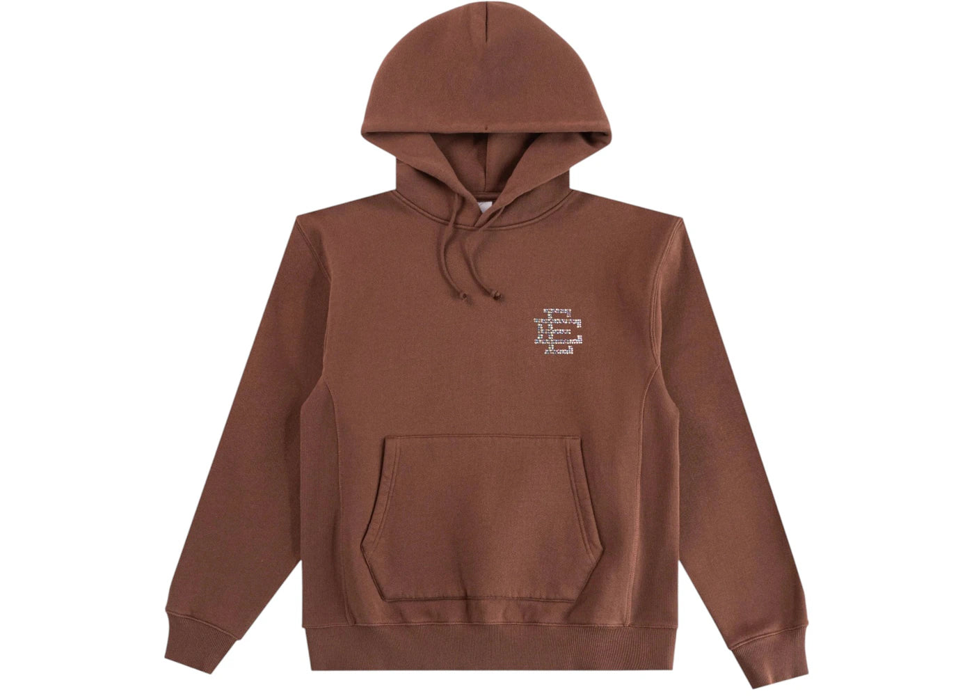 Eric Emanuel EE Swarovski Hoodie-Brown/Swarovski