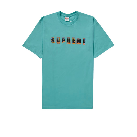 Supreme Stencil T-shirt Teal