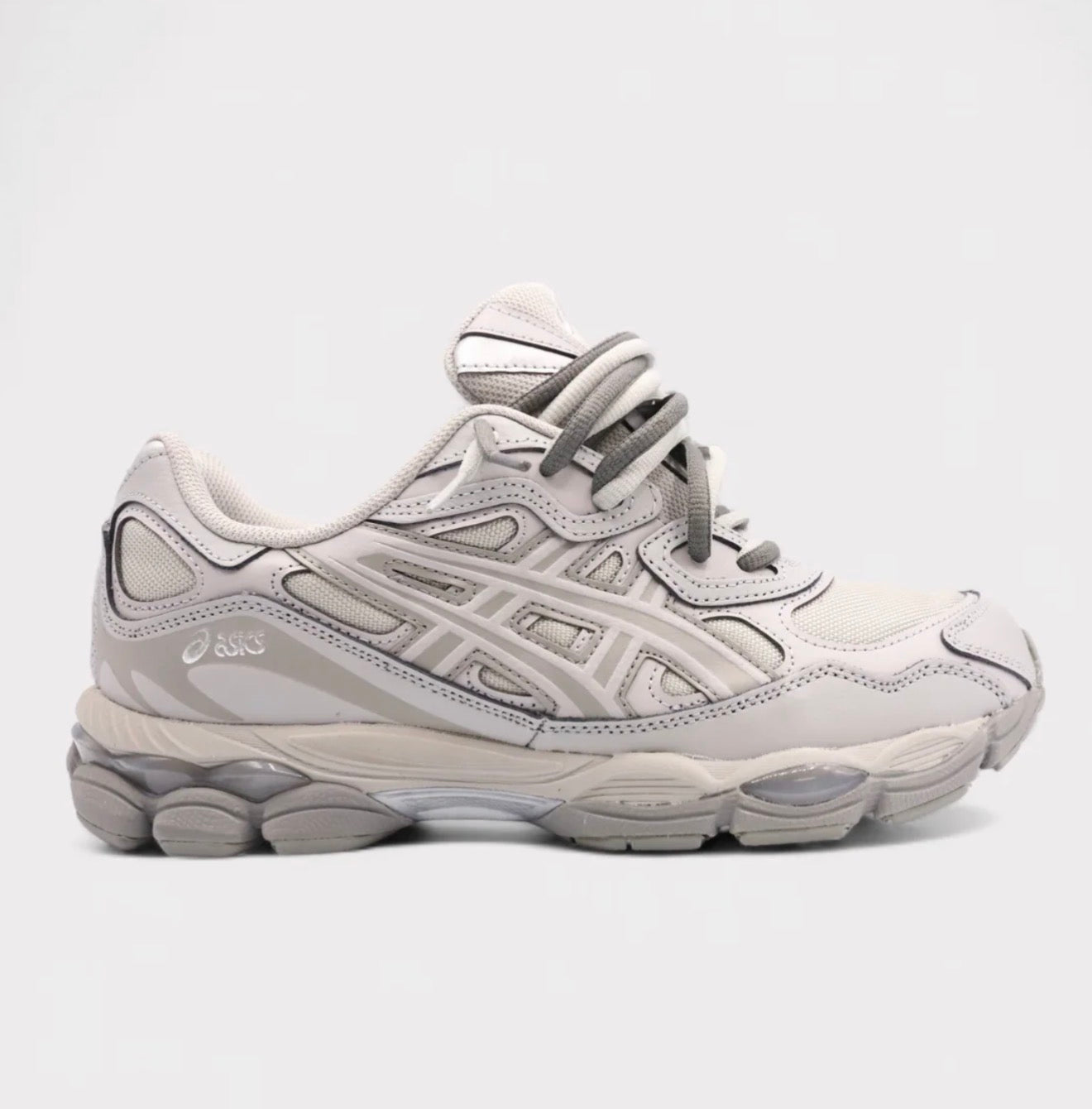 ASICS Gel-NYC-Cement Grey Double Laces