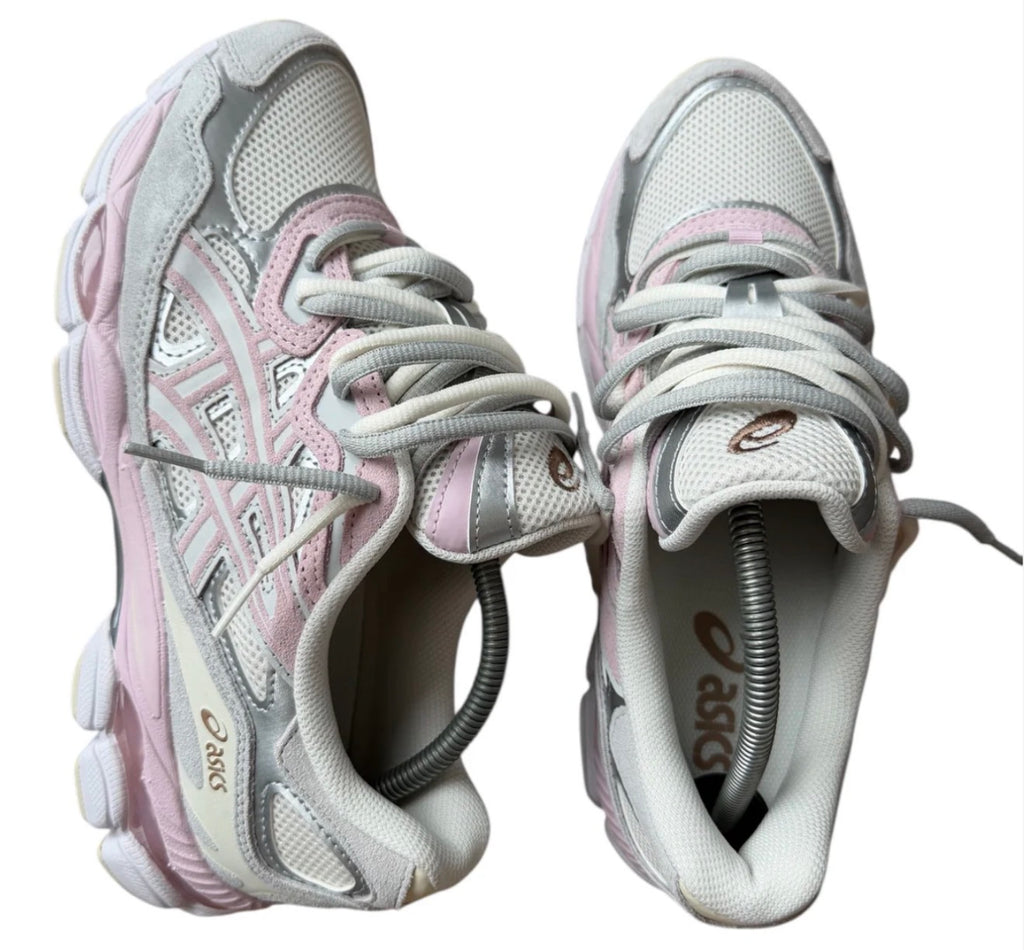 ASICS Gel-NYC Concrete Barely Rose Double Laces