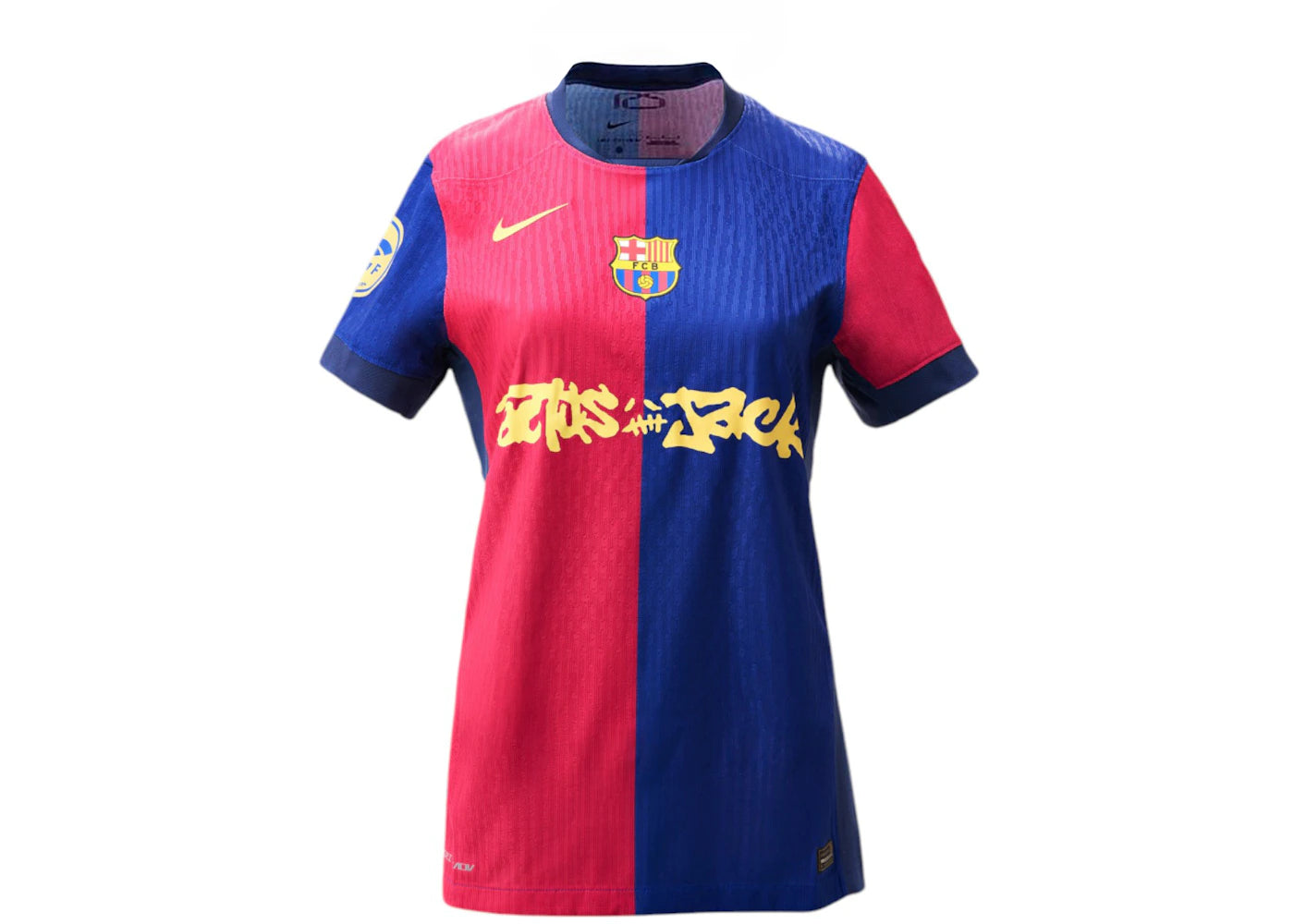 FC Barcelona x Travis Scott Women's Limited Edition 2024/25 Jersey-Blue/Scarlet