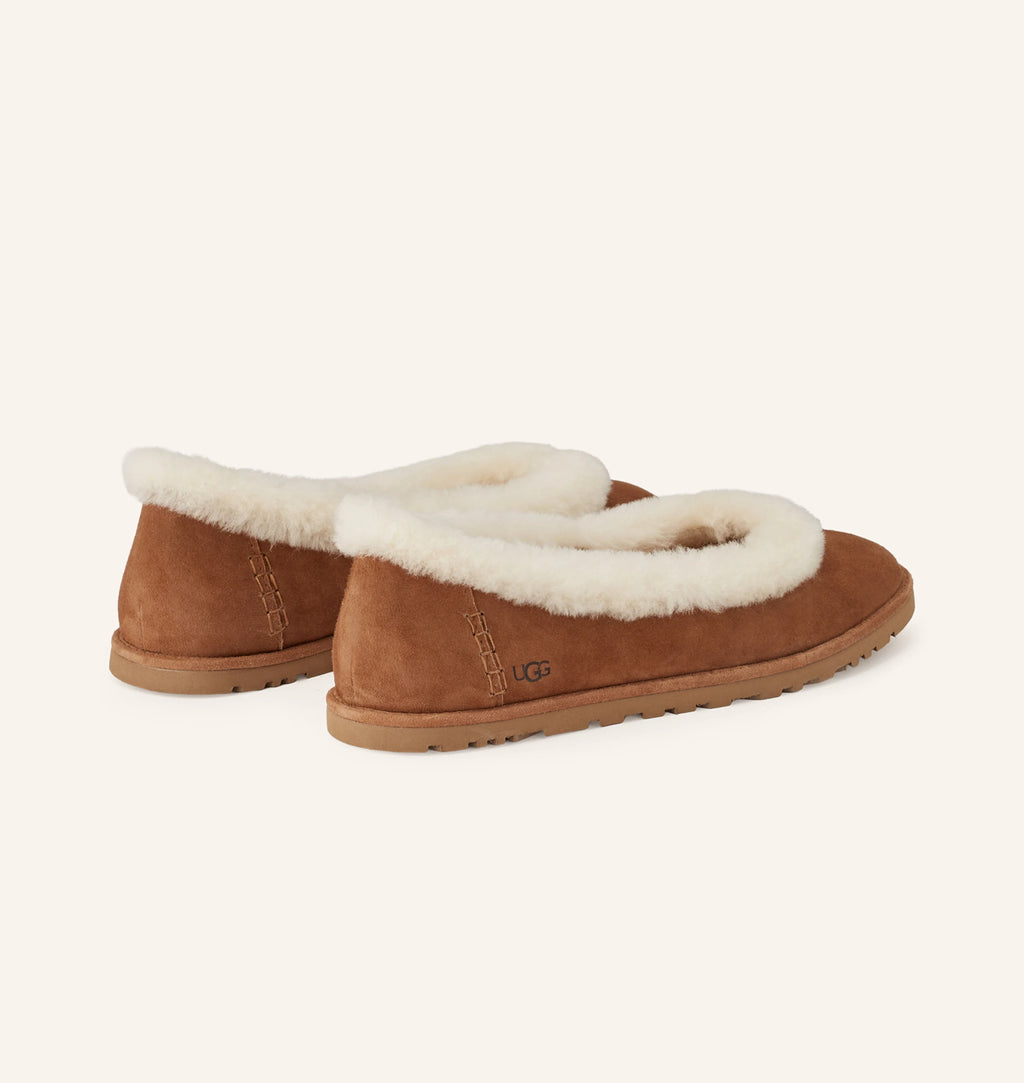 UGG Zora Ballet Flat Chestnut