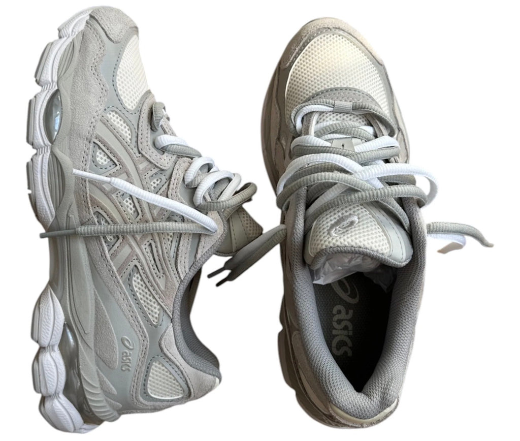 ASICS Gel-NYC-Cream Cloud Grey Double Laces