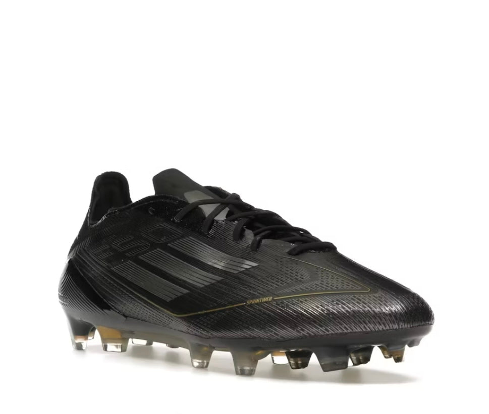 Adidas Adizero F50 Elite FG Core Nero Ferro Metallico Oro