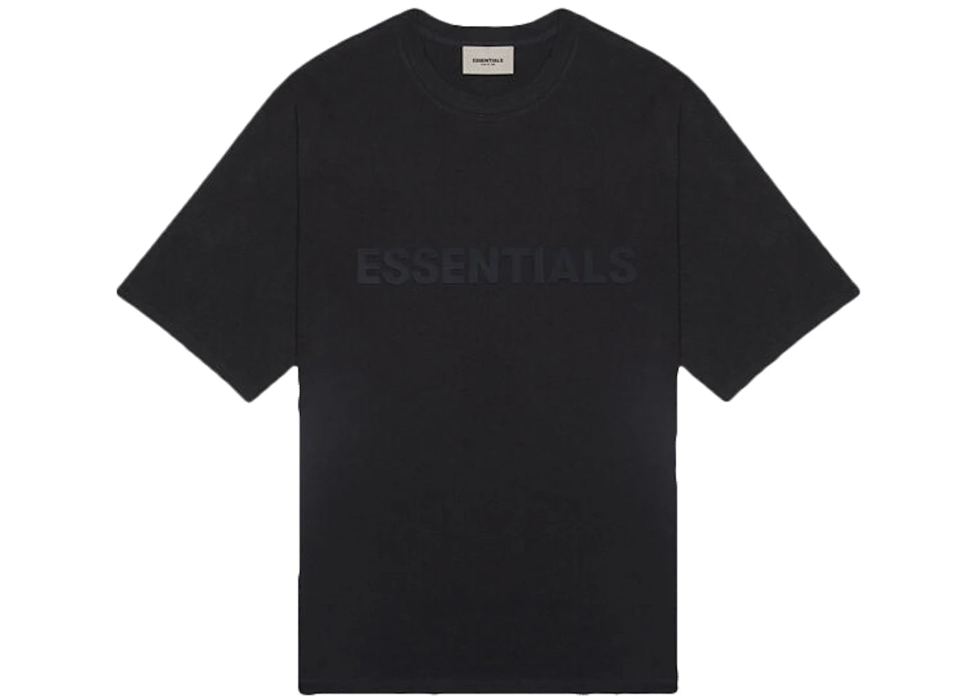 Fear of God Essentials Boxy T-Shirt Applique Logo-Dark Slate/Stretch Limo/Black