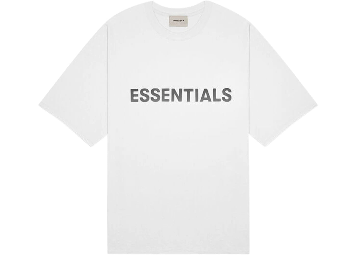 Fear of God Essentials Boxy T-Shirt Applique Logo-White