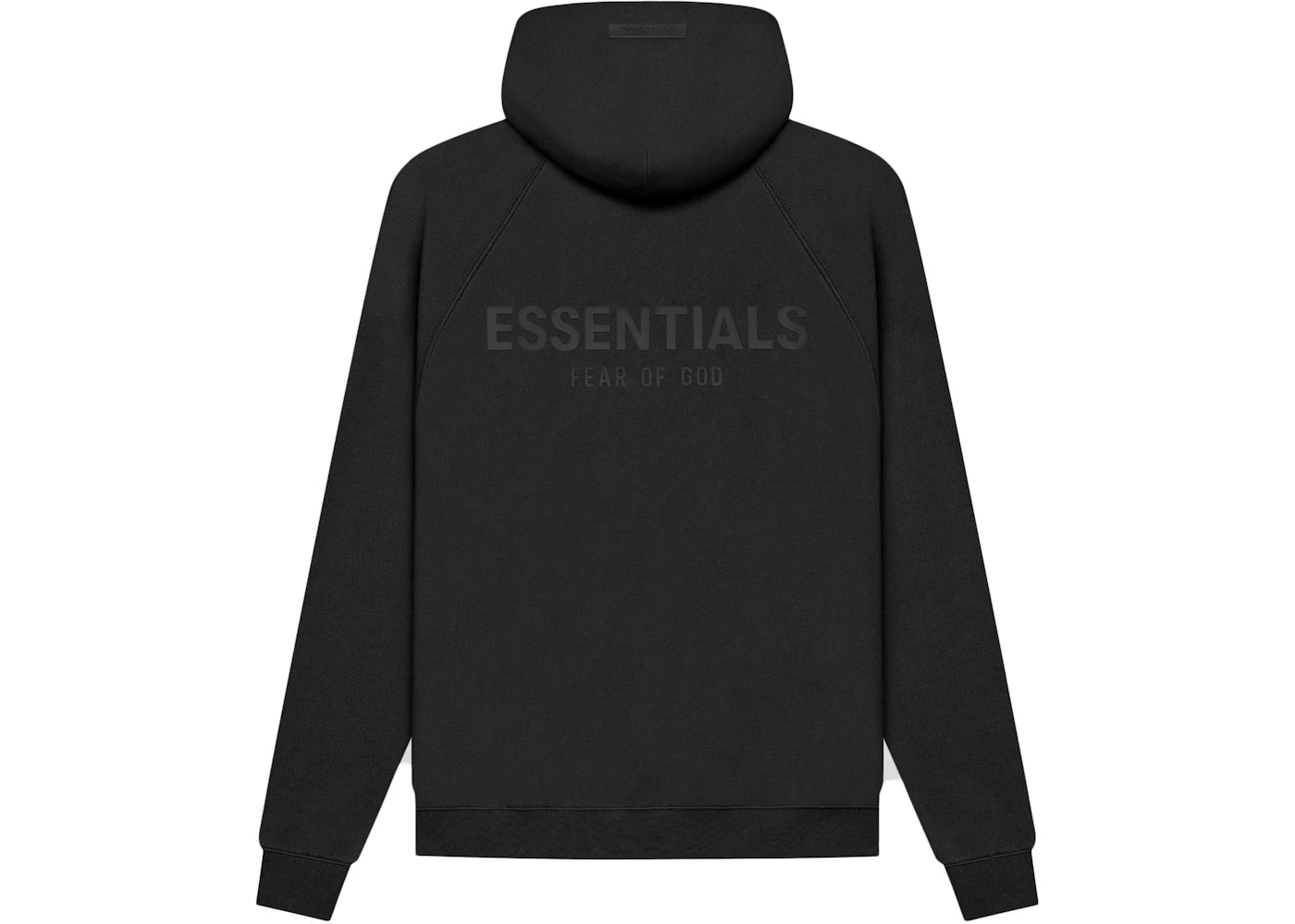 Fear of God Essentials Pull-Over Hoodie (SS21)-Black/Stretch Limo