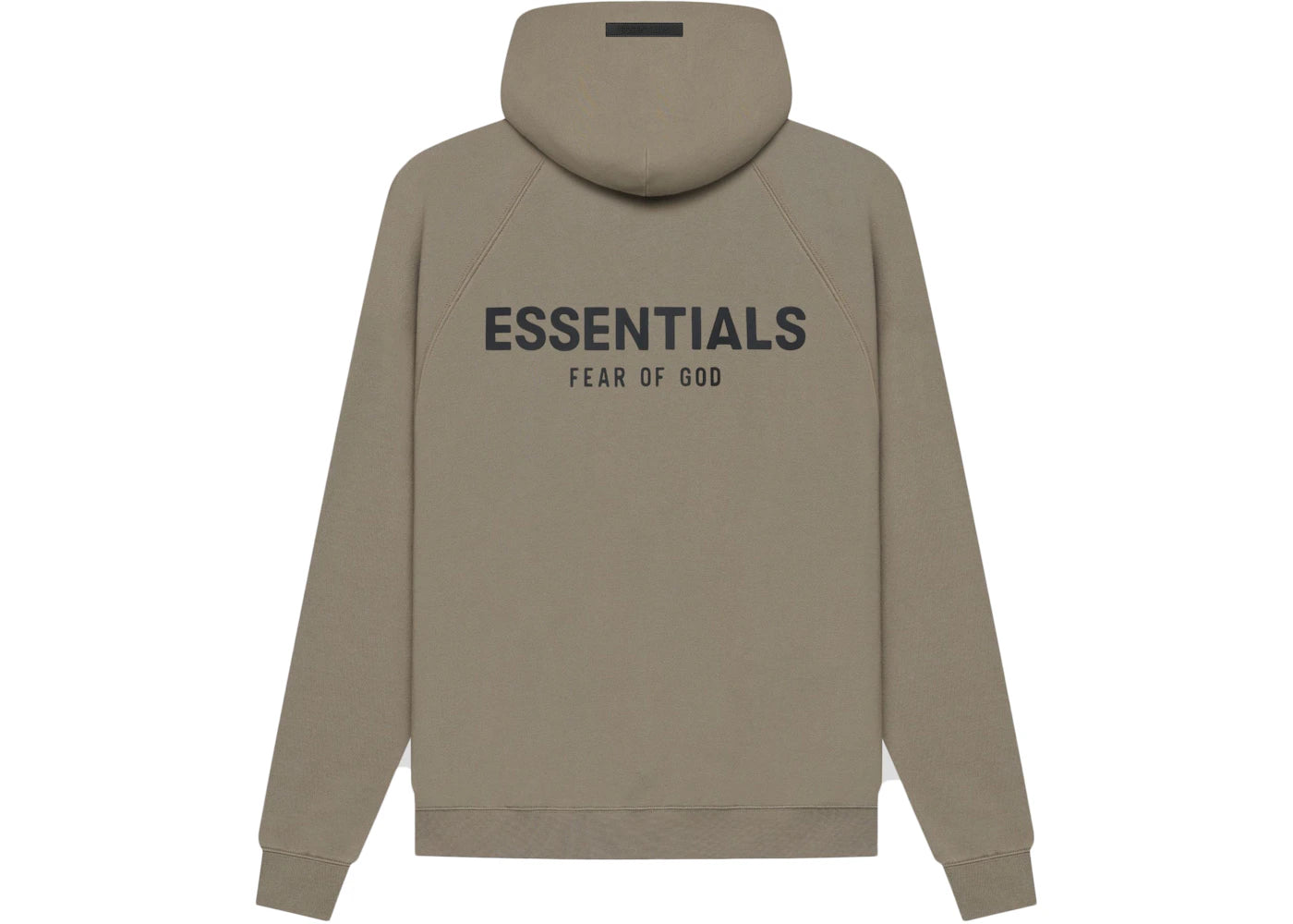 Fear of God Essentials Pull-Over Hoodie (SS21)-Taupe