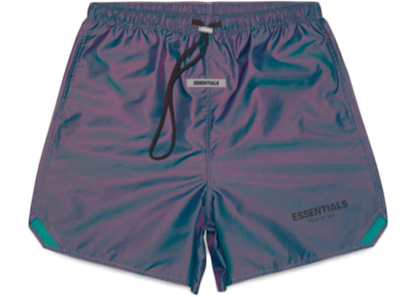 Fear of God Essentials Volley Shorts-Iridescent