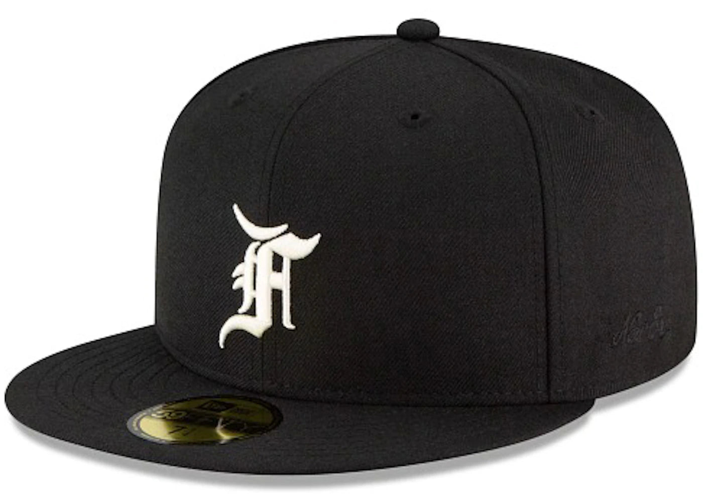 Fear of God Essentials New Era 59Fifty Fitted Hat (FW21)-Black