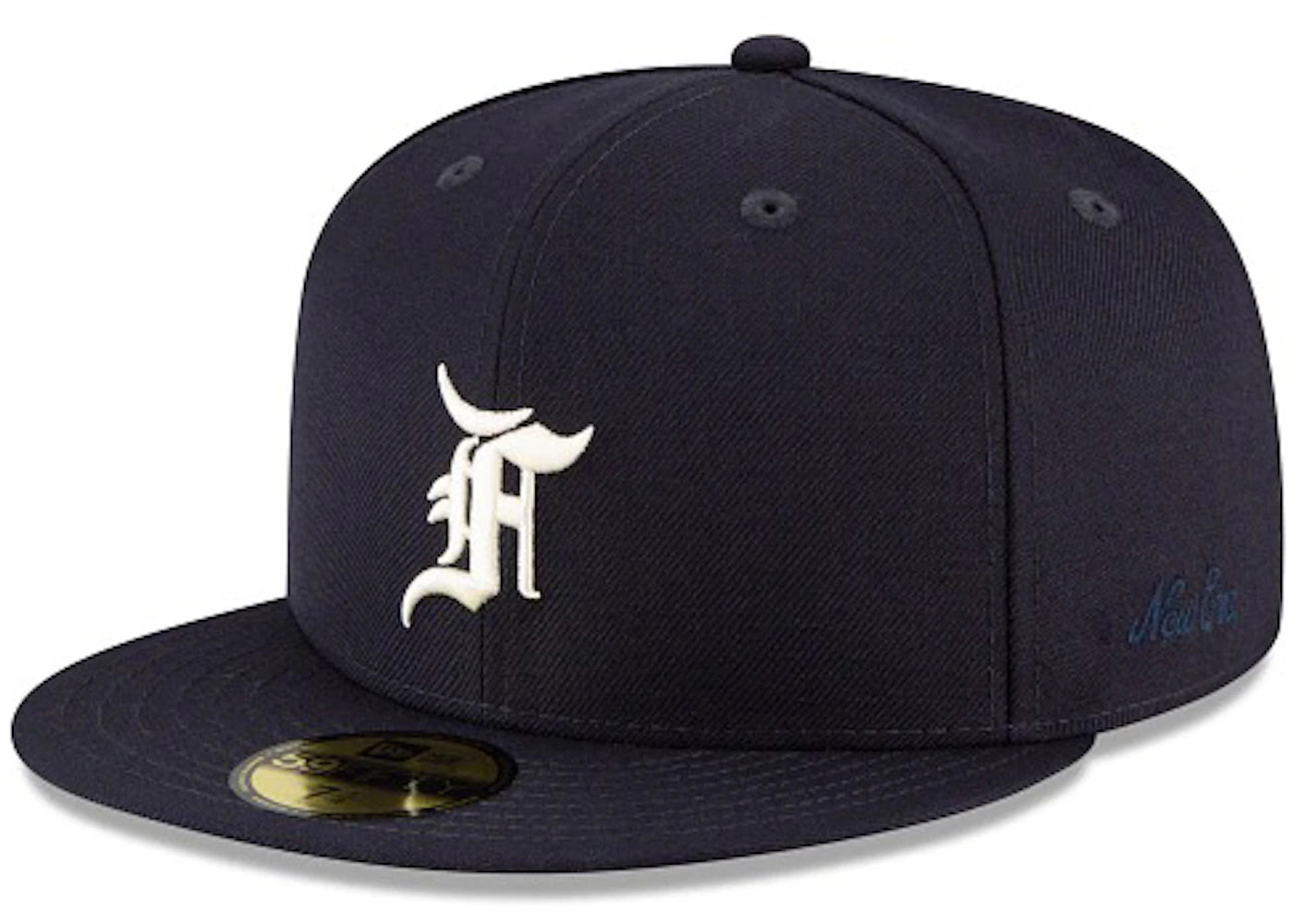 Fear of God Essentials New Era 59Fifty Fitted Hat (FW21)-Navy