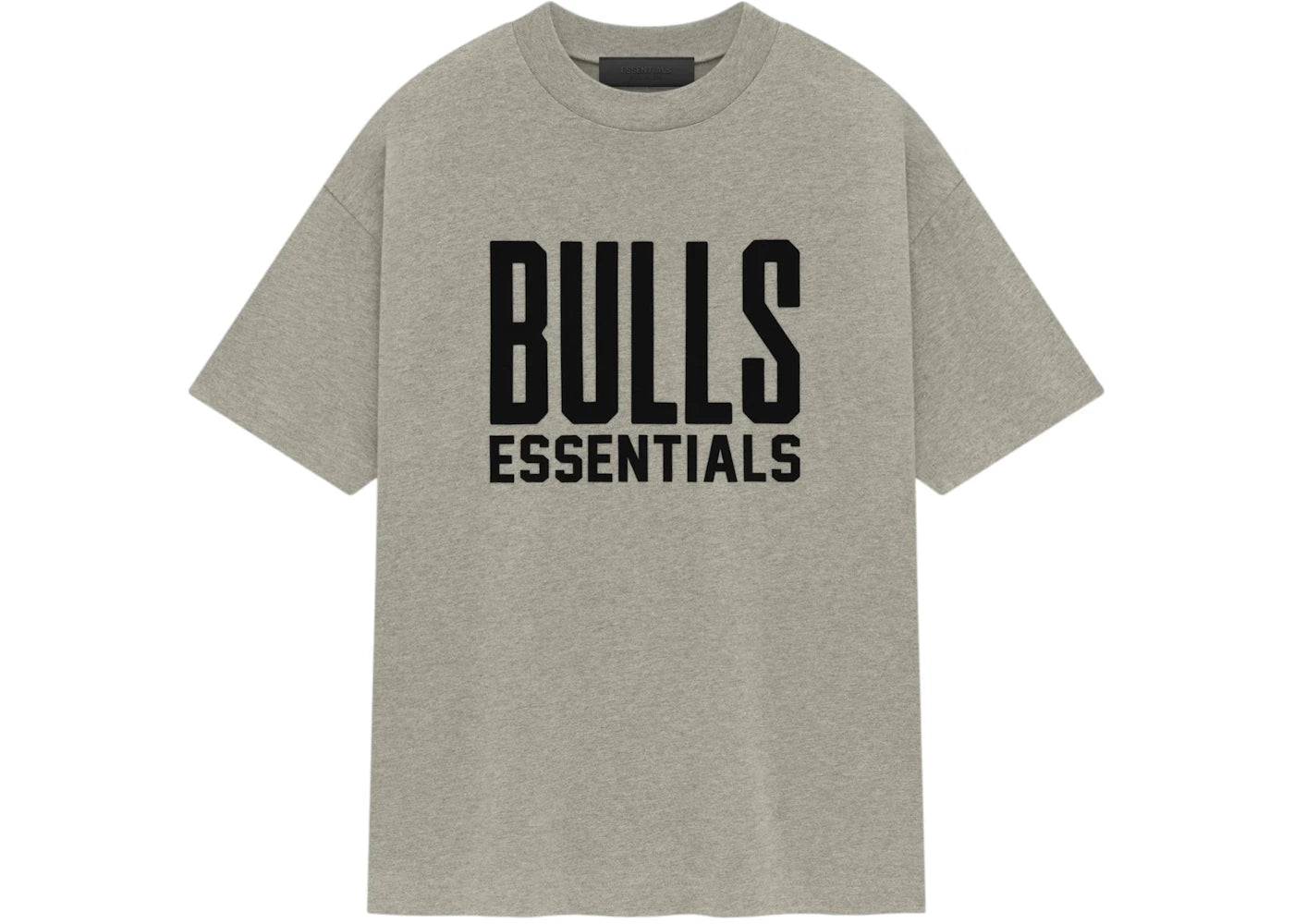 Fear of God Essentials Bulls Tee-Warm Heather