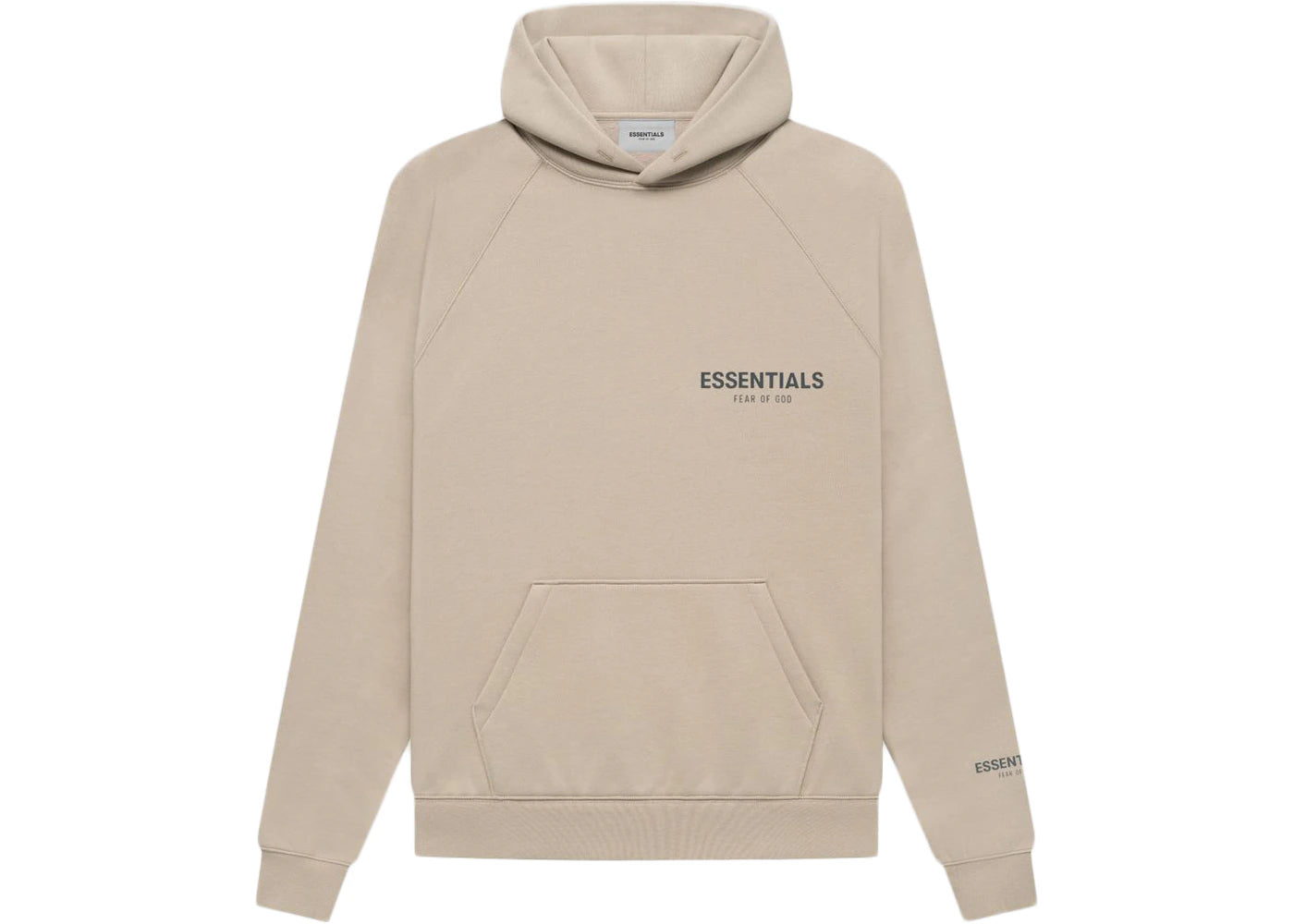 Fear of God Essentials Core Collection Pullover Hoodie-String/Tan