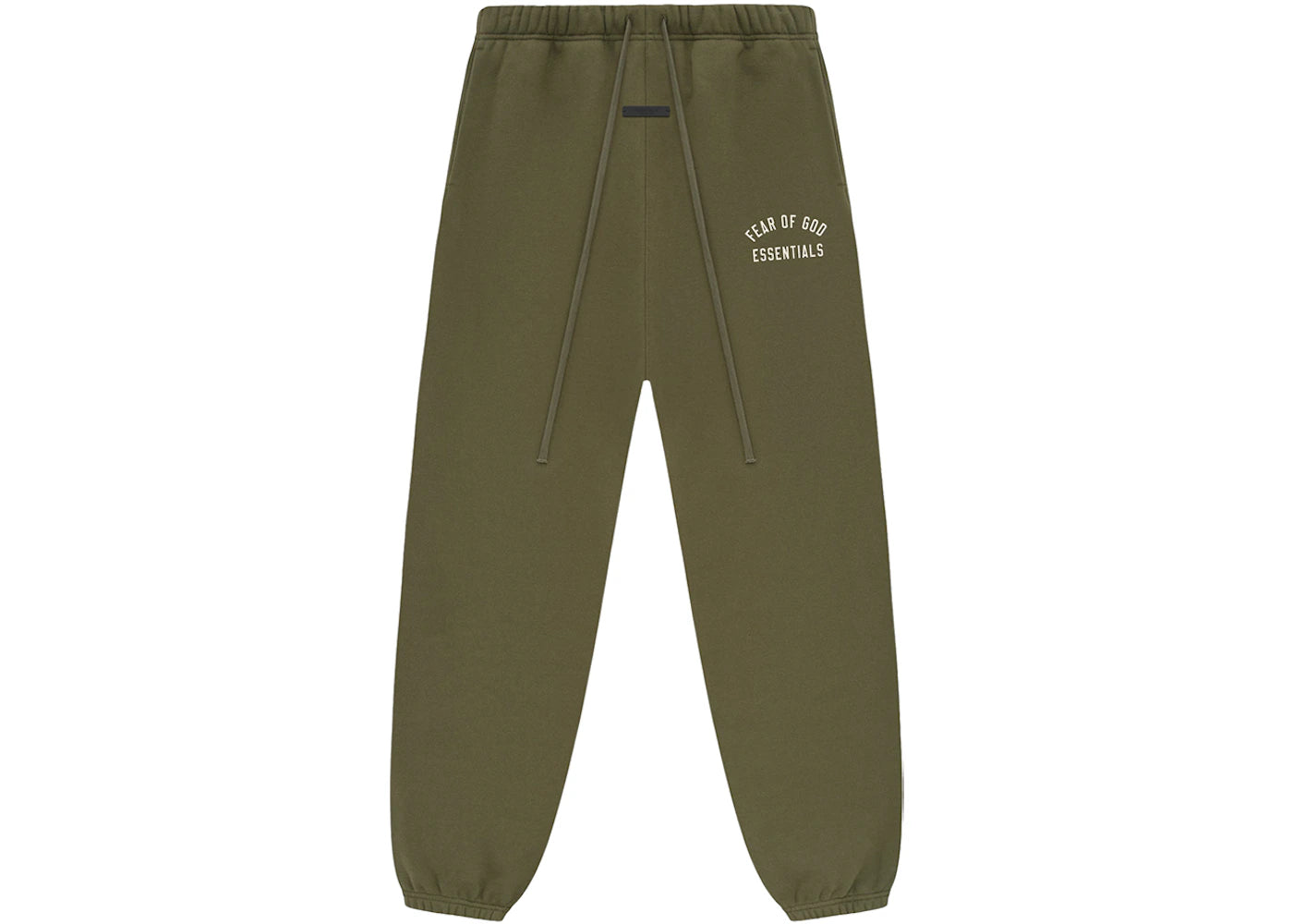 Fear of God Essentials Fleece Essential Sweatpant-Military