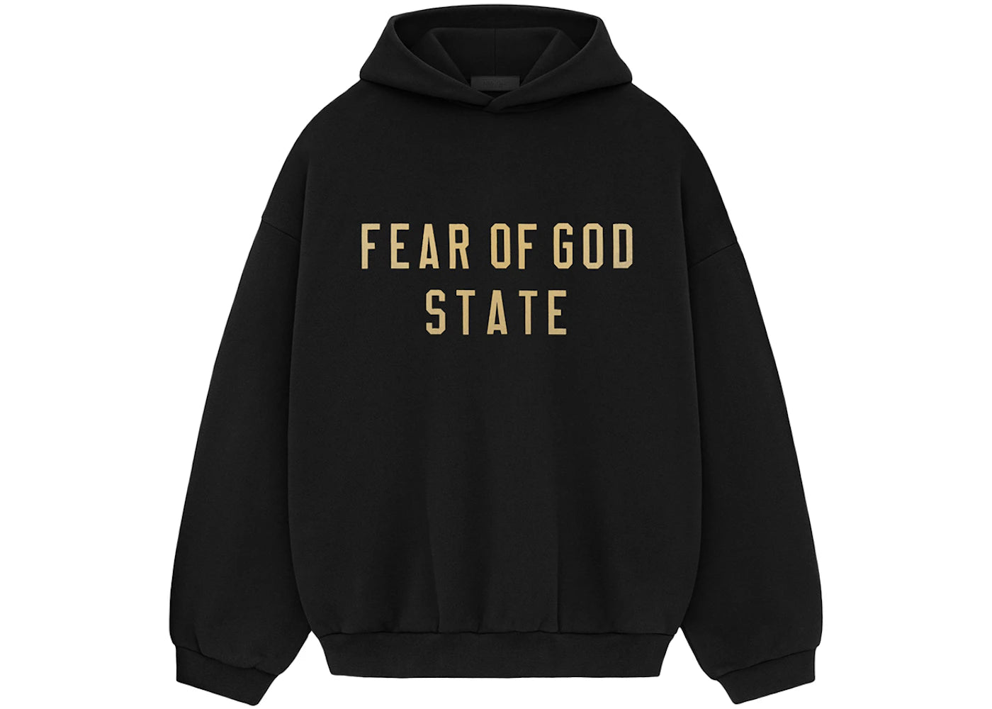 Fear of God Essentials Fleece Hoodie-Black