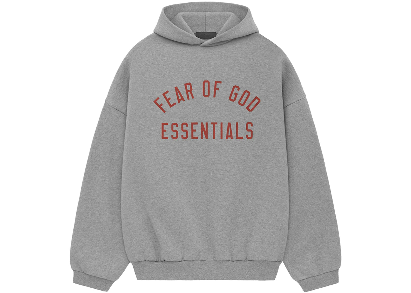 Fear of God Essentials Fleece Hoodie-Dark Heather