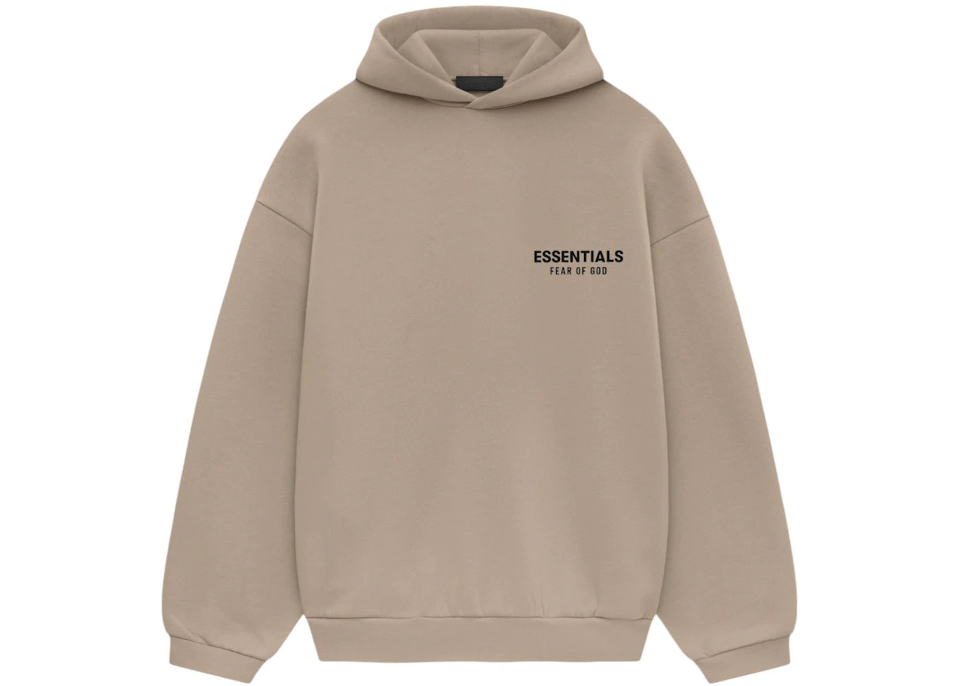 Fear of God Essentials Fleece Hoodie-Desert Sand