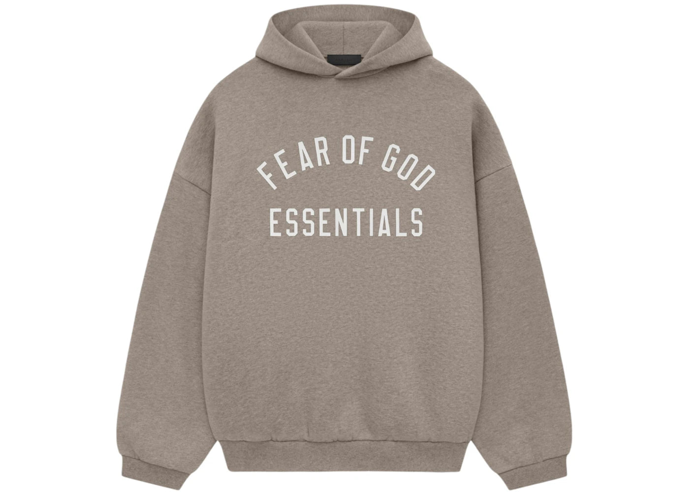 Fear of God Essentials Fleece Hoodie-Heather Gray