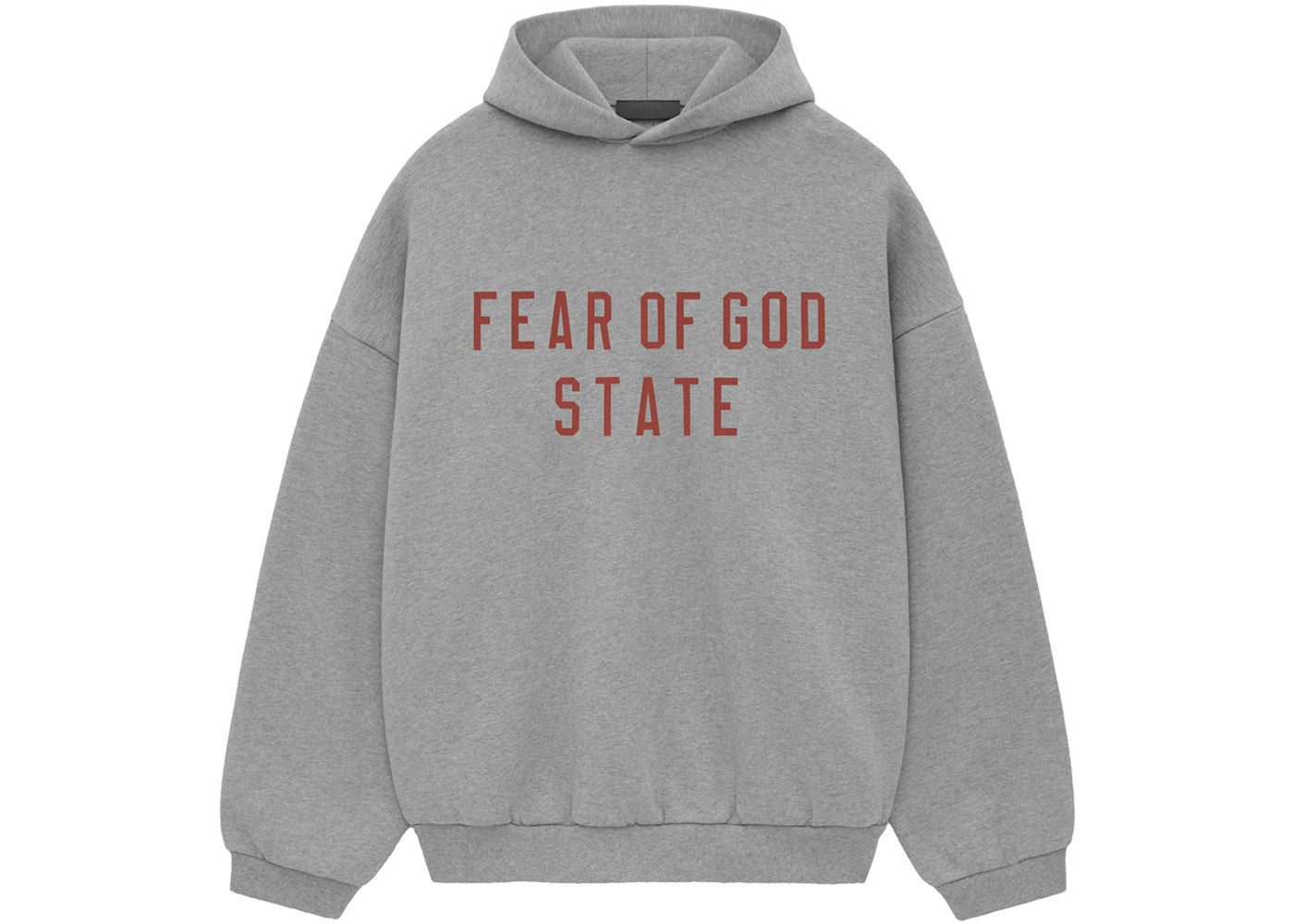 Fear of God Essentials Fleece II Hoodie-Dark Heather