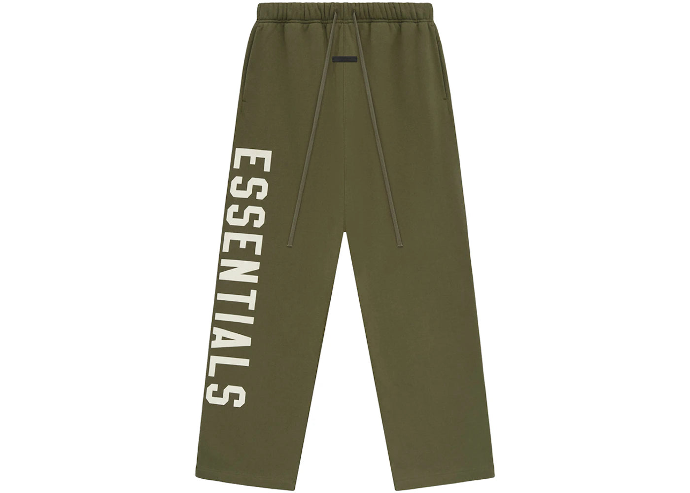 Fear of God Essentials Fleece Relaxed Sweatpant-Military