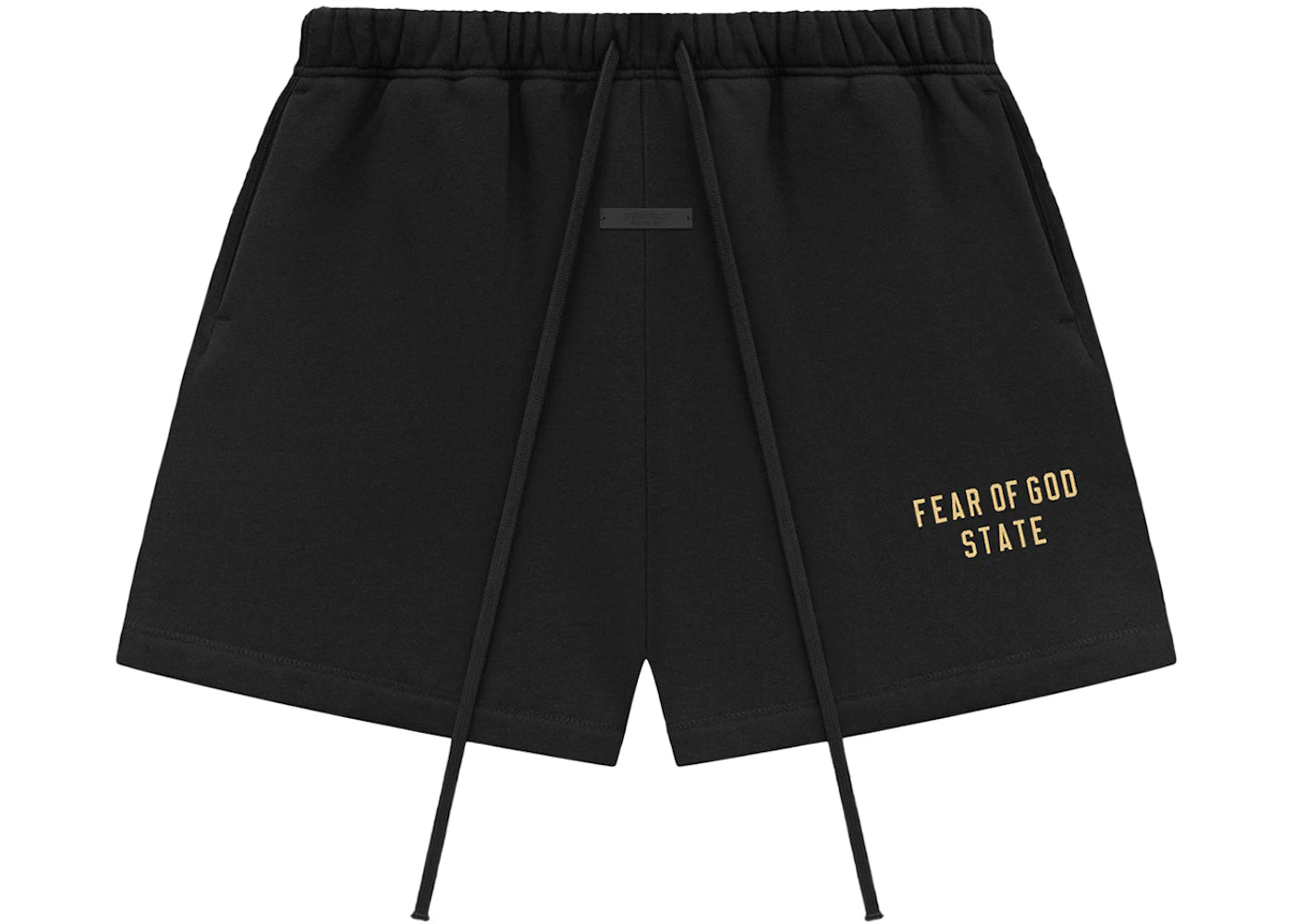 Fear of God Essentials Fleece Soccer Short-Black