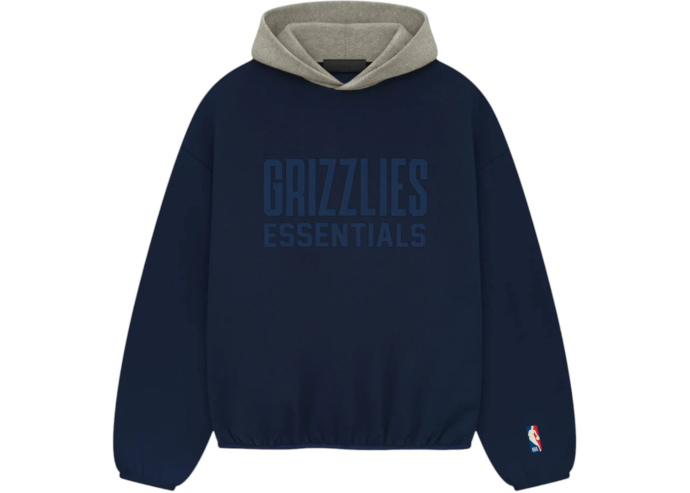 Fear of God Essentials Grizzlies Hoodie-Navy
