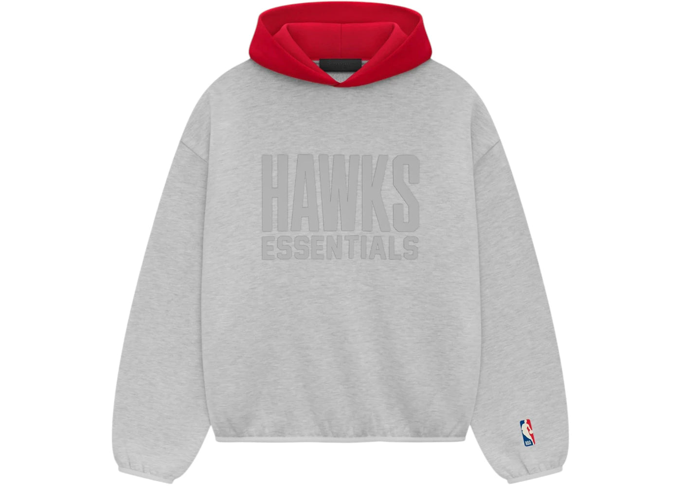 Fear of God Essentials Hawks Hoodie-Light Heather Grey