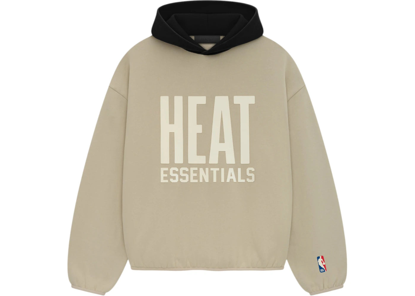 Fear of God Essentials NBA Heat Hoodie-Wheat