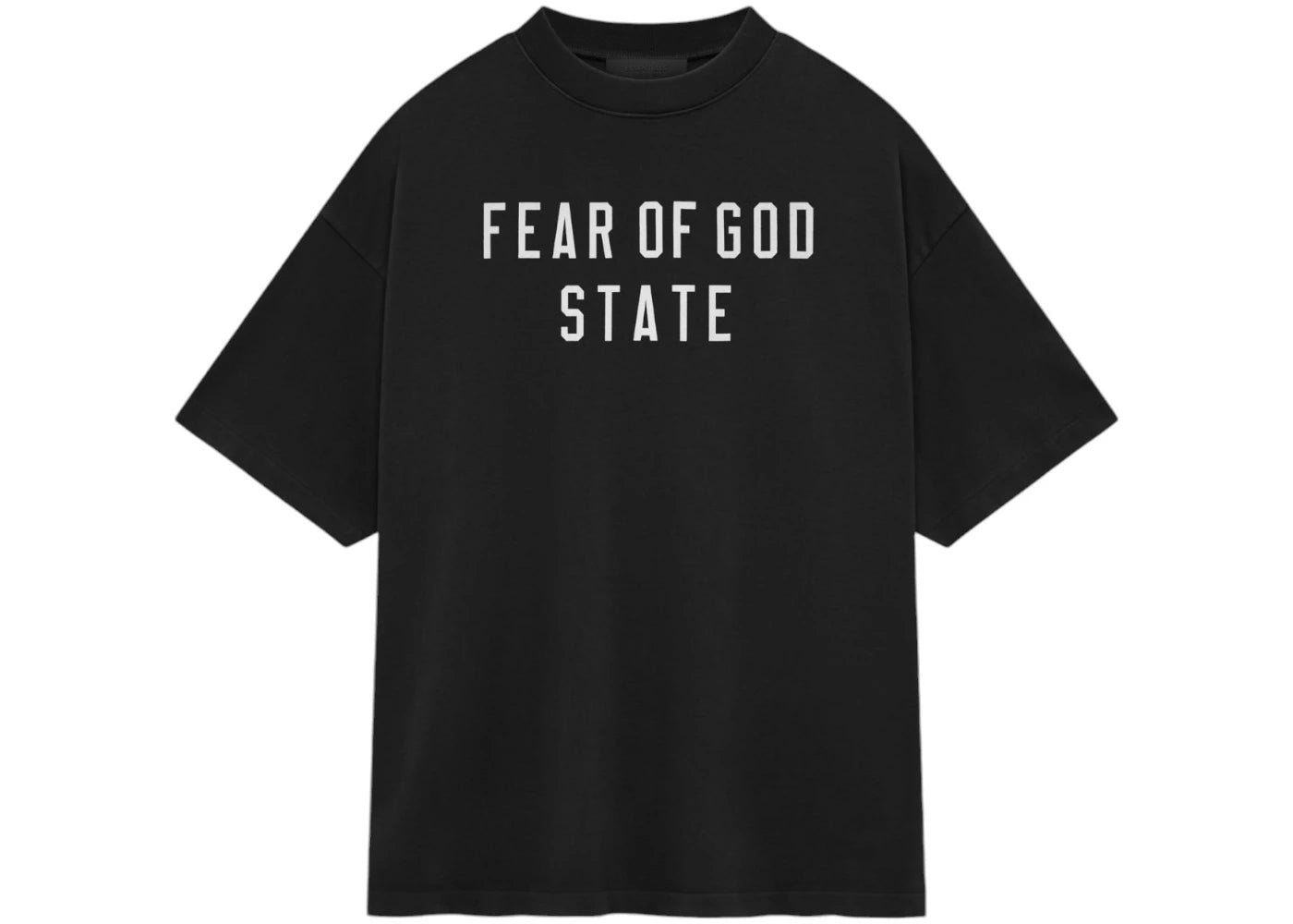 Fear of God Essentials Heavy Crewneck Tee-Black