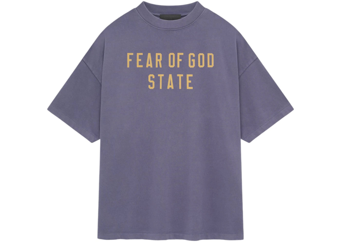 Fear of God Essentials Heavy Crewneck Tee-Lavender