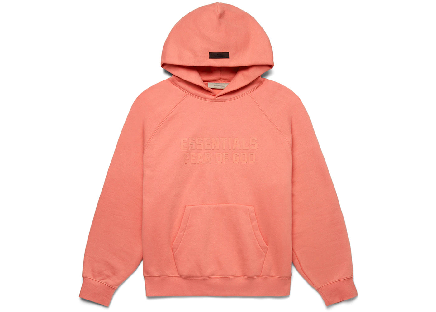 Fear of God Essentials Hoodie-Coral