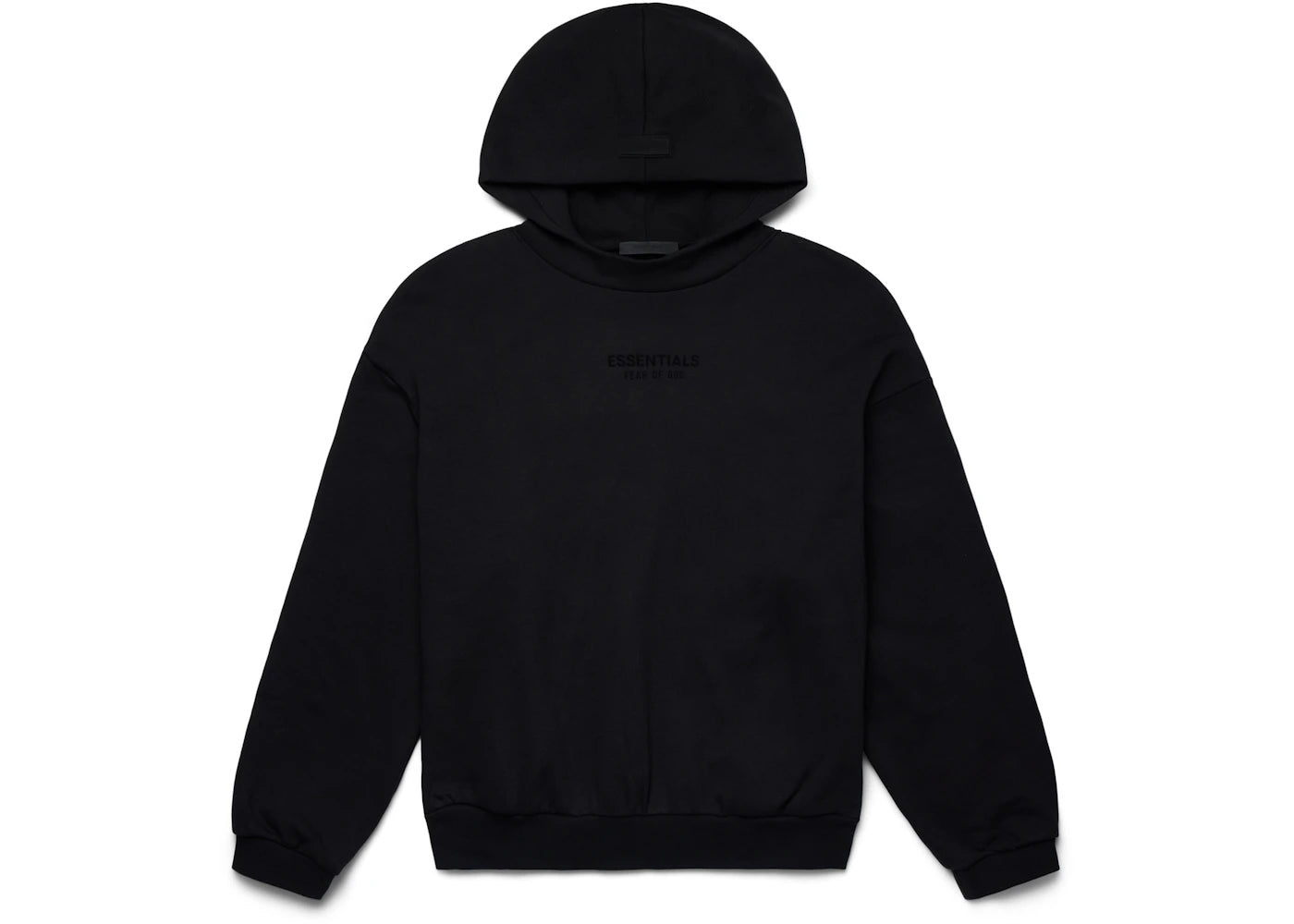 Fear of God Essentials Hoodie-Jet Black