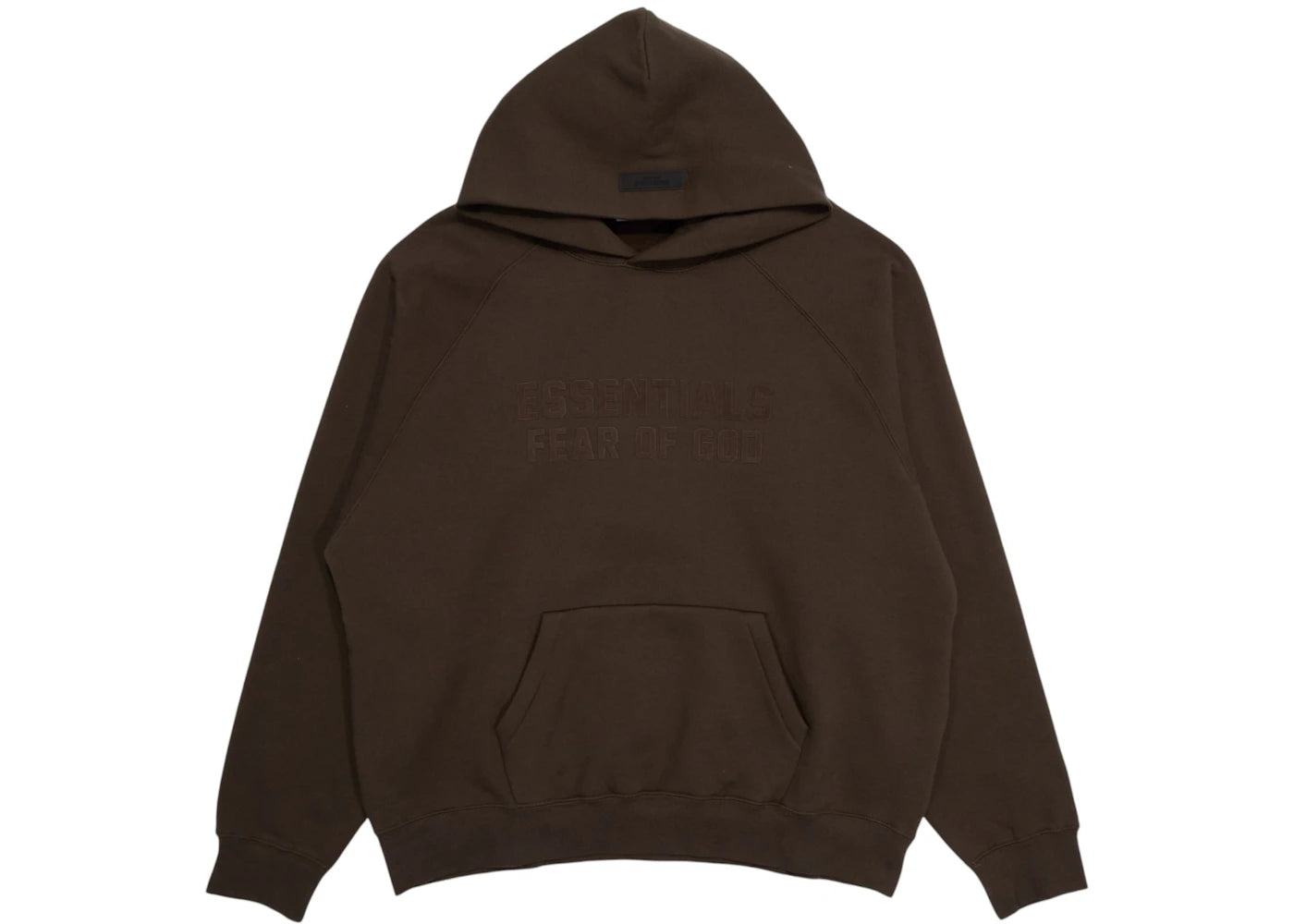 Fear of God Essentials Hoodie-Off Black