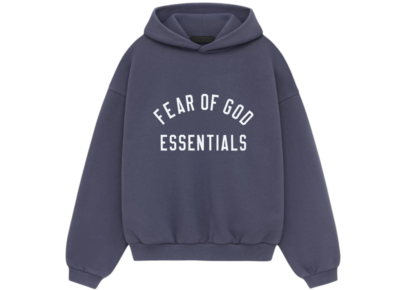 Fear of God Essentials Kids Fleece Hoodie-Navy