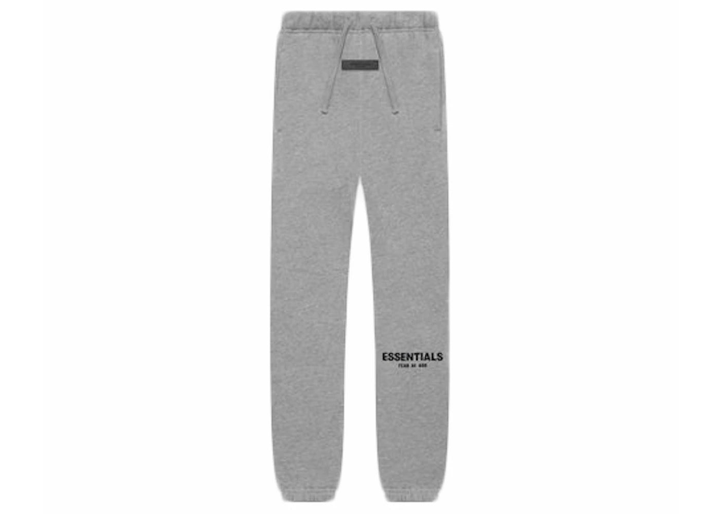 Fear of God Essentials Kids Sweatpants (SS22)-Dark Oatmeal
