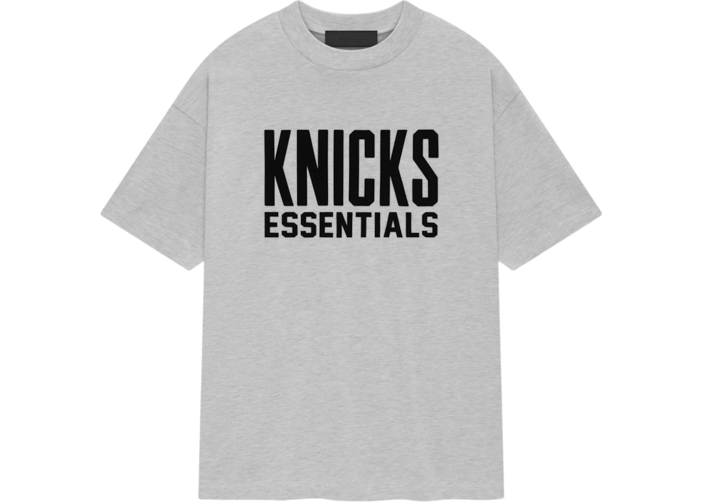 Fear of God Essentials NBA Knicks Tee-Light Heather