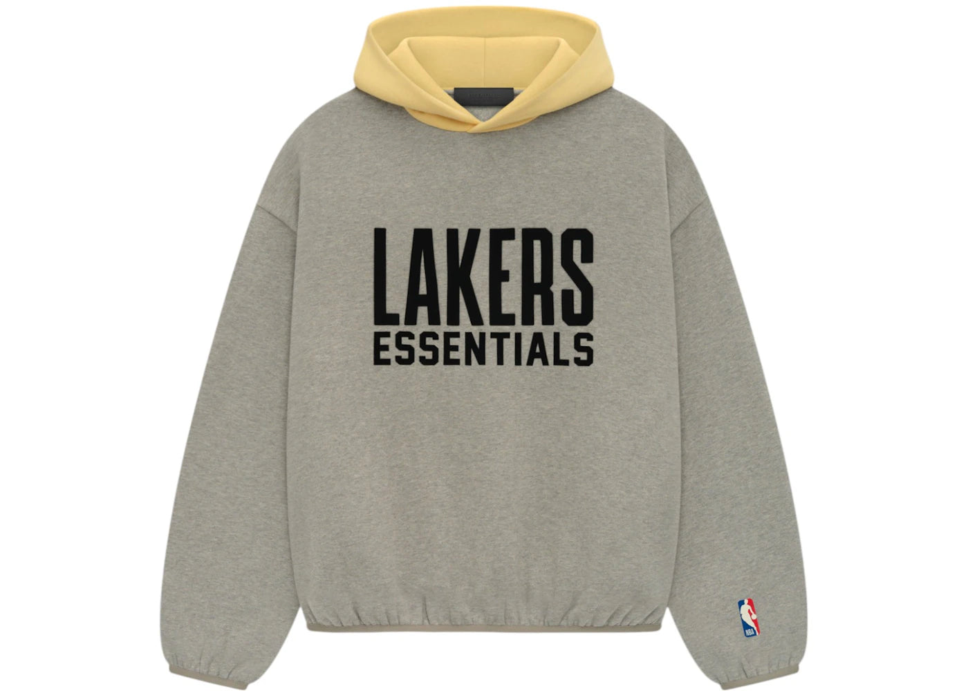 Fear of God Essentials NBA Lakers Hoodie-Warm Heather