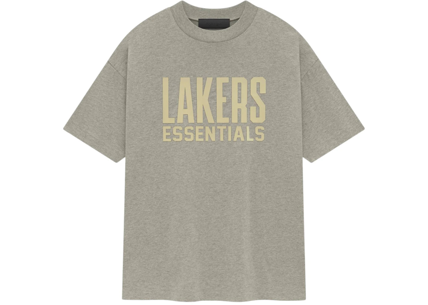 Fear of God Essentials Lakers Tee (SS25) - Warm Heather