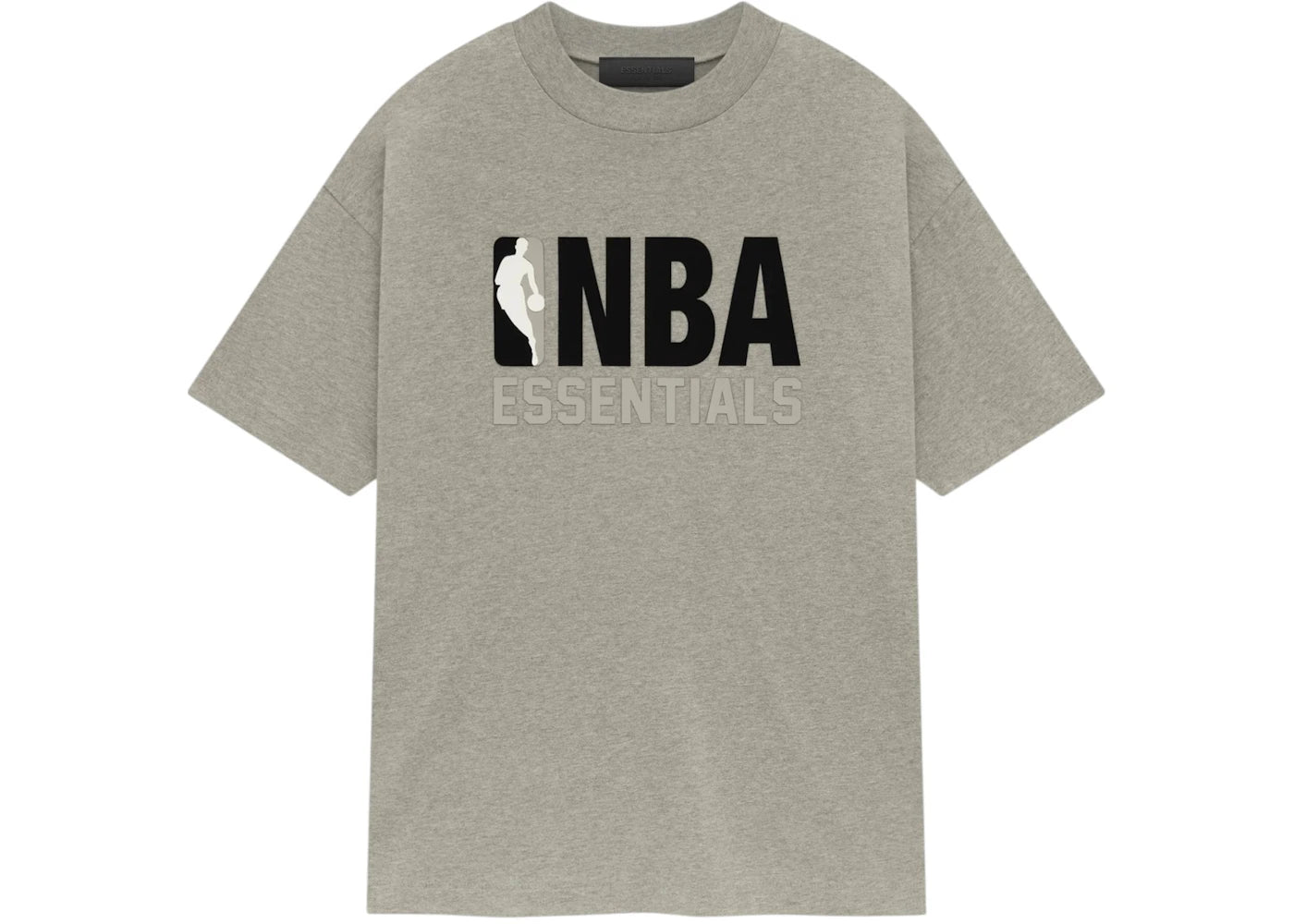 Fear of God Essentials NBA Tee-Warm Heather