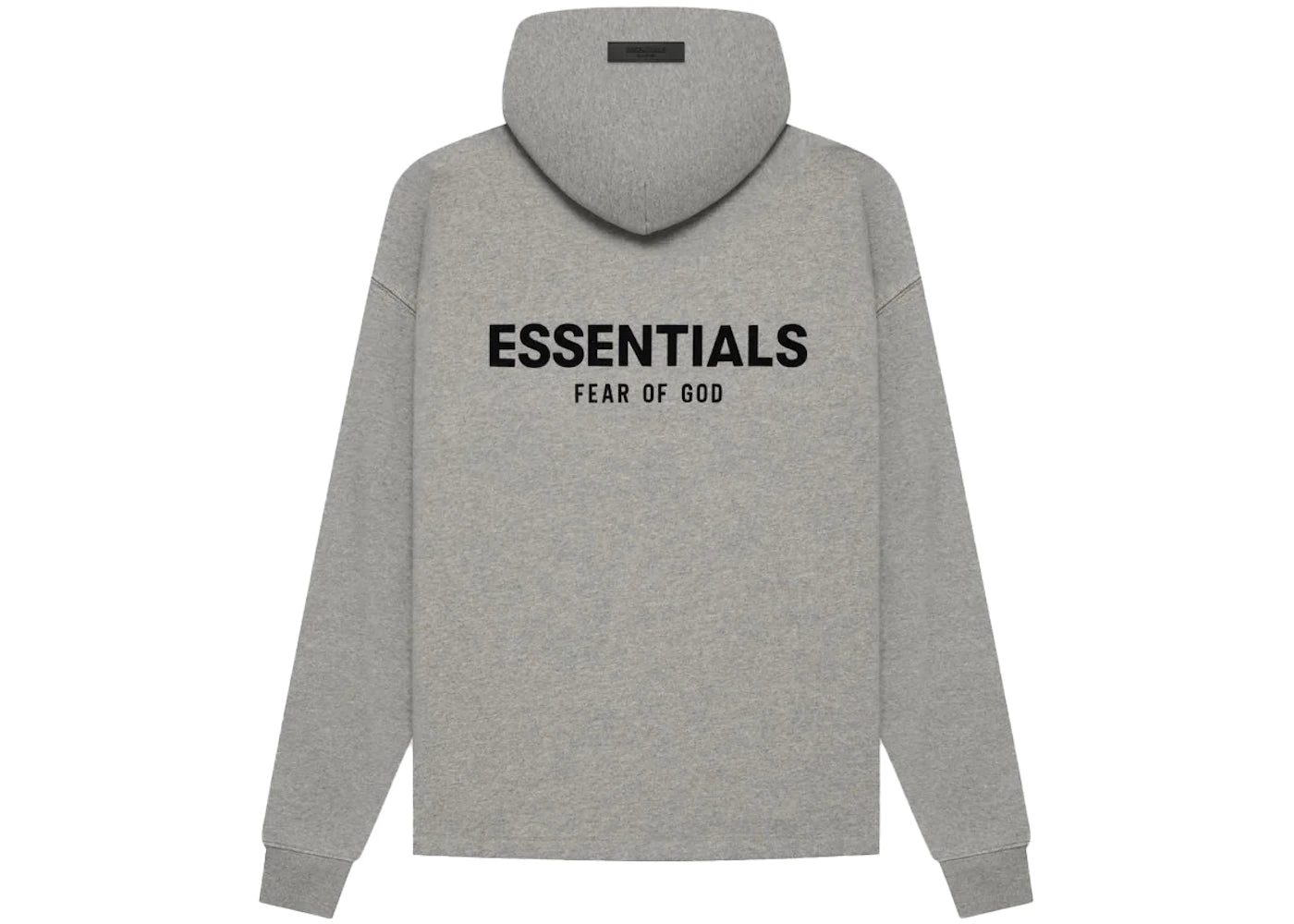 Fear of God Essentials Relaxed Hoodie-Dark Oatmeal