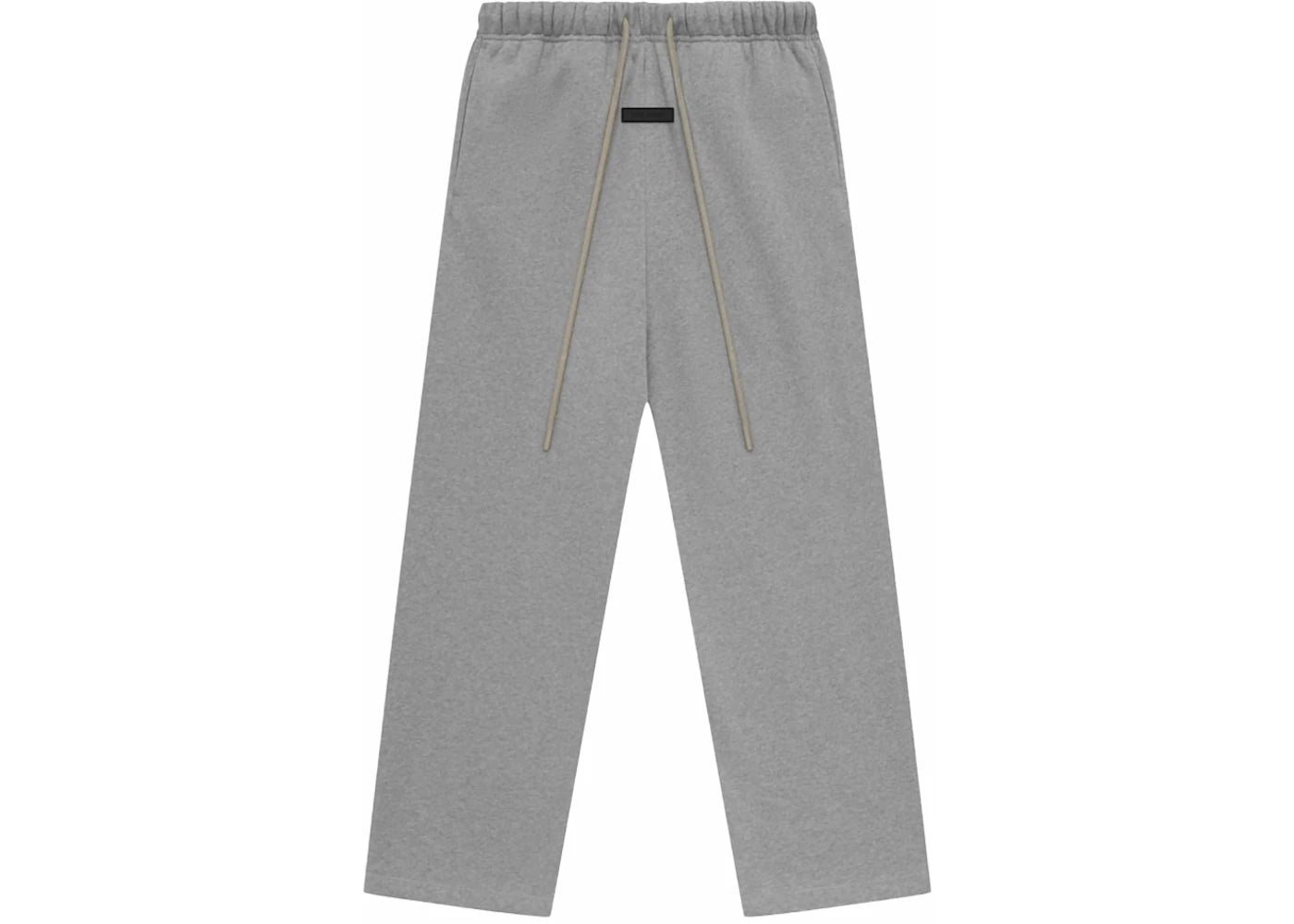 Fear of God Essentials Relaxed Pants-Dark Heather Oatmeal
